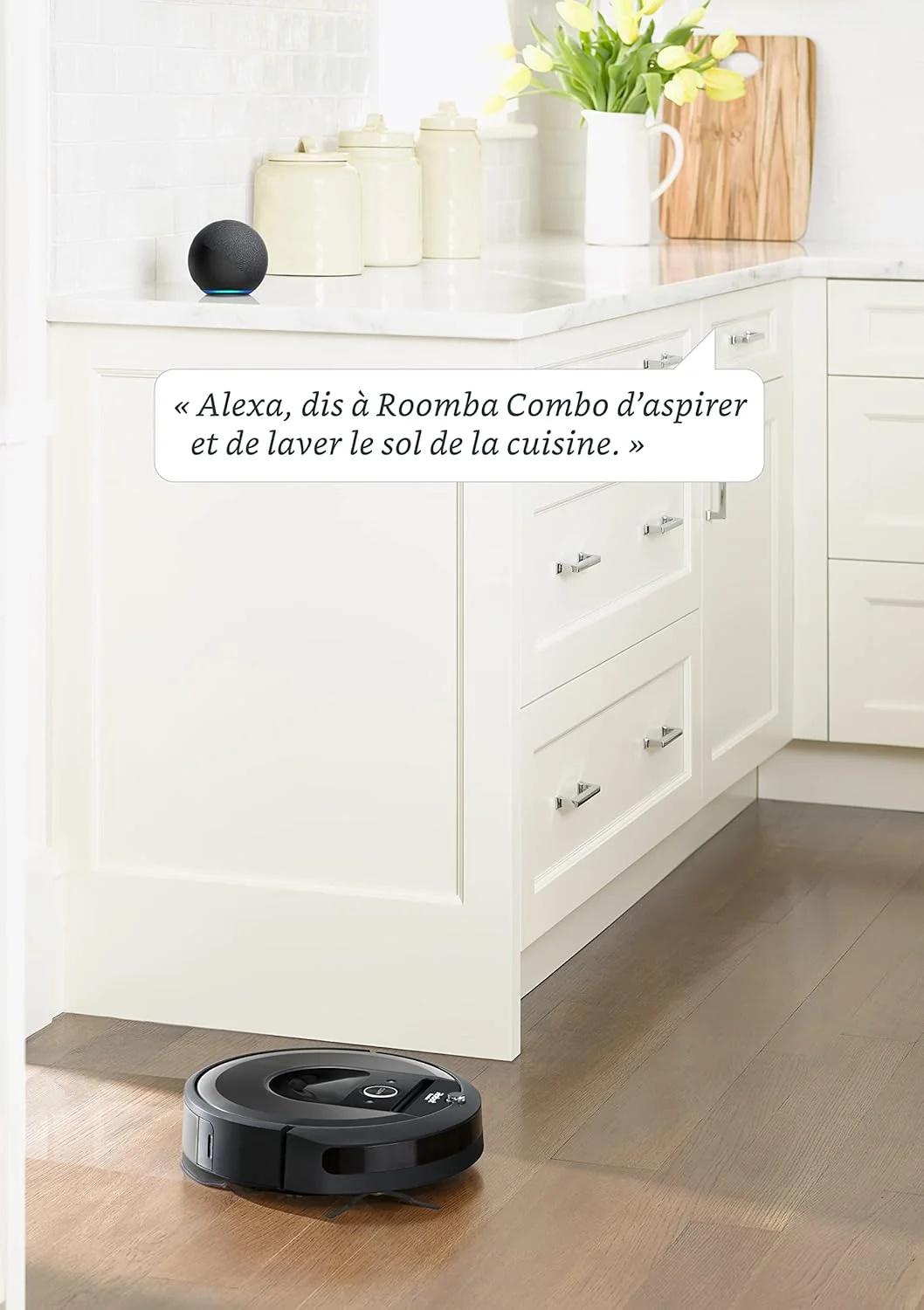 irobot Roomba Combo i8 (i8176) – 2-in-1 Robot – Aspire or Wash a Simple Change of Tray – WiFi Connected – Maps and Memories Your Home – Compatible with Voice Assistants irobot Roomba Combo i8 (i8176) – 2-in-1 Robot – Aspire or Wash a Simple Change of Tray – WiFi Connected – Maps and Memories Your Home – Compatible with Voice Assistants