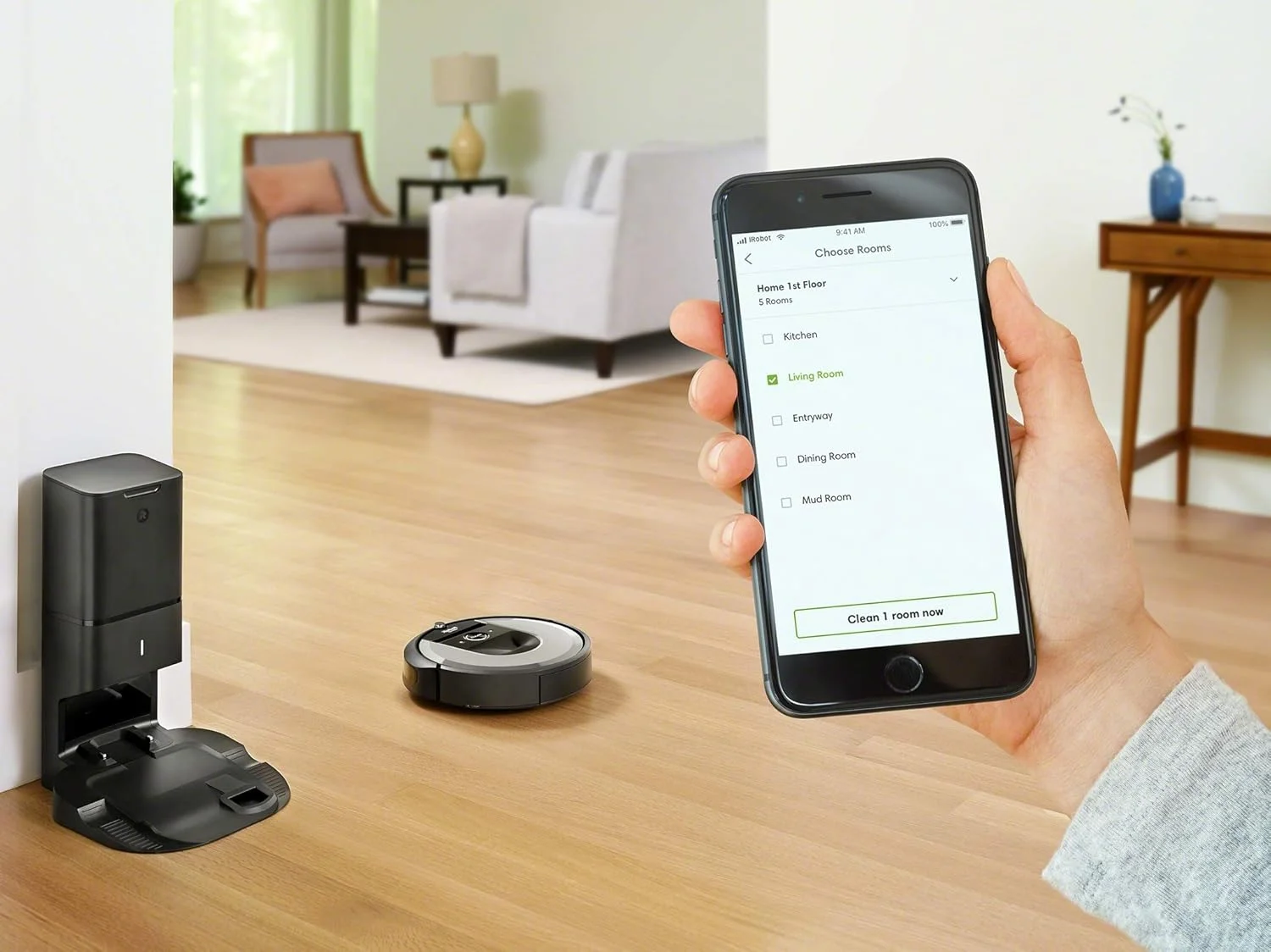 iRobot Roomba i7+ (i7556) WiFi connected Robot Vacuum iRobot Roomba i7+ (i7556) WiFi connected Robot Vacuum