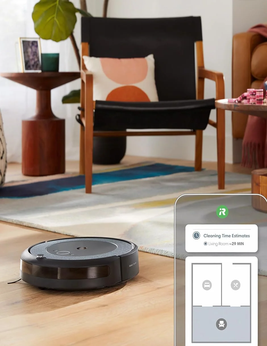 iRobot Roomba i4+ EVO Self Emptying Robot Vacuum - Empties Itself for up to 60 Days, Clean by Room with Smart Mapping, Compatible with Alexa, Ideal for Pet Hair, Carpets iRobot Roomba i4+ EVO Self Emptying Robot Vacuum - Empties Itself for up to 60 Days, Clean by Room with Smart Mapping, Compatible with Alexa, Ideal for Pet Hair, Carpets