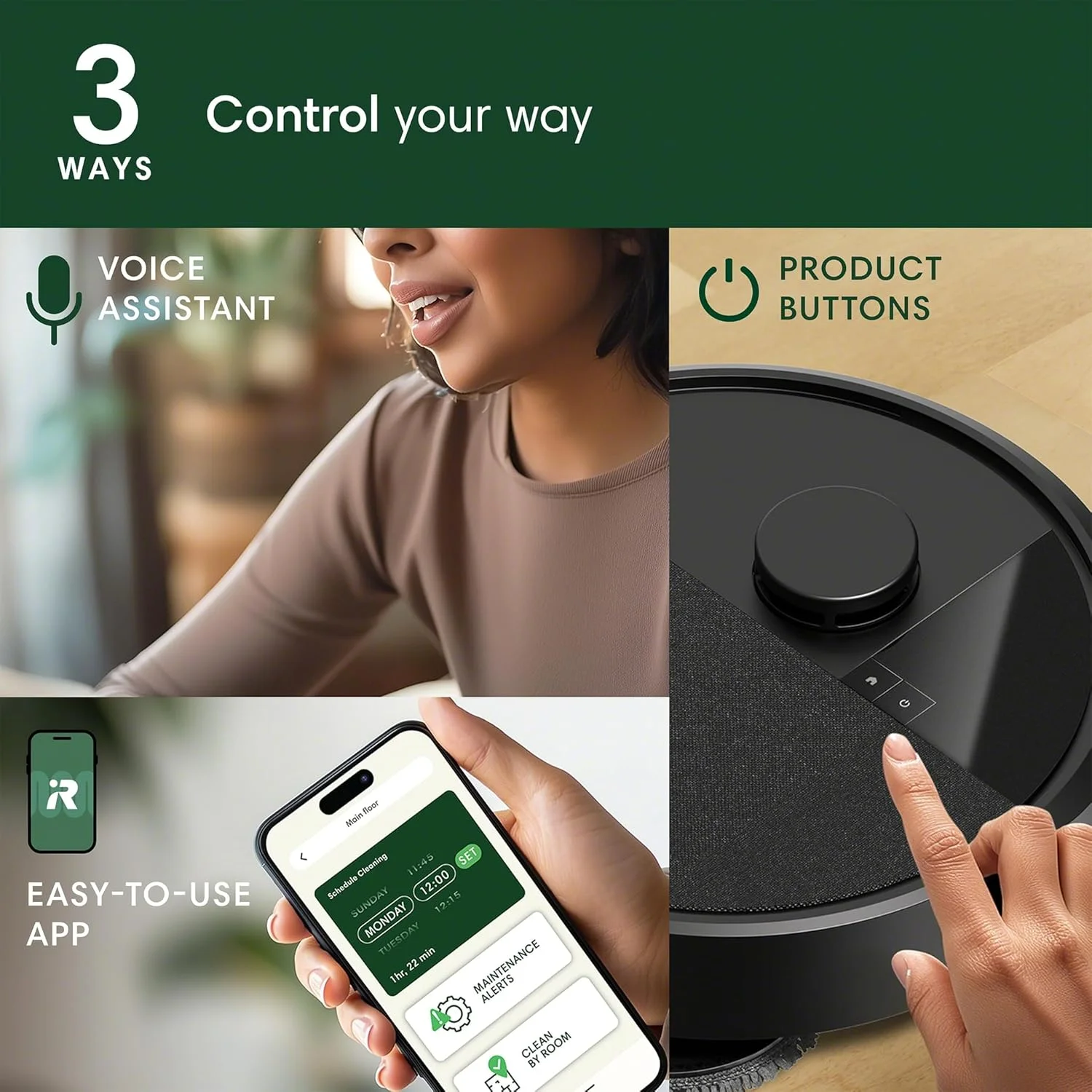 ربات جاروبرقی و طیکش iRobot Roomba Plus 404 Combo به همراه داک AutoWash ربات جاروبرقی و طیکش iRobot Roomba Plus 404 Combo به همراه داک AutoWash