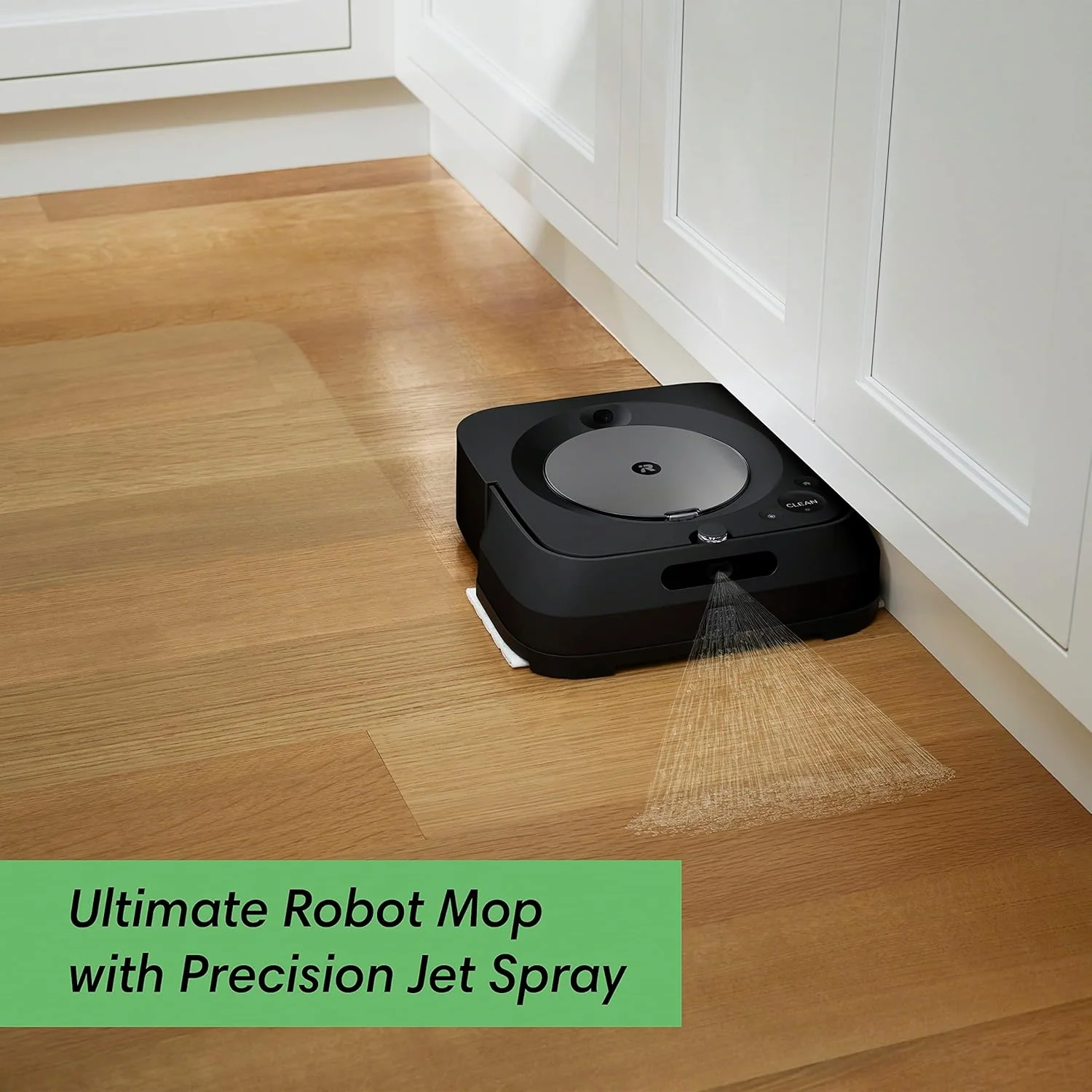 iRobot Braava Jet m6 6113 ربات طی کشی نهایی - اتصال Wi-Fi، اسپری دقیق جت، نقشه برداری هوشمند، سازگار با الکسا، ایده آل برای چندین اتاق، شارژ و از سرگیری، گرافیت iRobot Braava Jet m6 6113 ربات طی کشی نهایی - اتصال Wi-Fi، اسپری دقیق جت، نقشه برداری هوشمند، سازگار با الکسا، ایده آل برای چندین اتاق، شارژ و از سرگیری، گرافیت