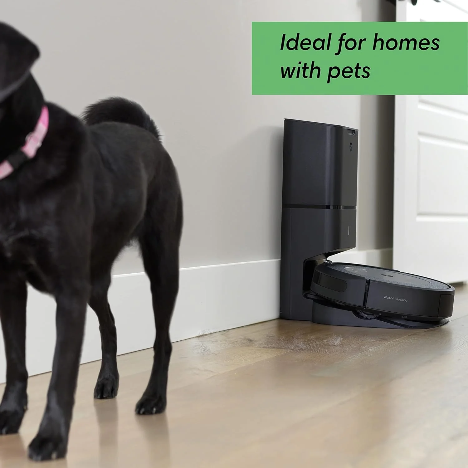 جاروبرقی رباتیک Irobot Roomba I3+ (3550) با تخلیه خودکار خاک - تخلیه خودکار تا 60 روز، اتصال Wi-Fi، نقشه برداری، سازگار با الکسا، ایده آل برای موی حیوانات خانگی، فرش، بافت خنثی جاروبرقی رباتیک Irobot Roomba I3+ (3550) با تخلیه خودکار خاک - تخلیه خودکار تا 60 روز، اتصال Wi-Fi، نقشه برداری، سازگار با الکسا، ایده آل برای موی حیوانات خانگی، فرش، بافت خنثی