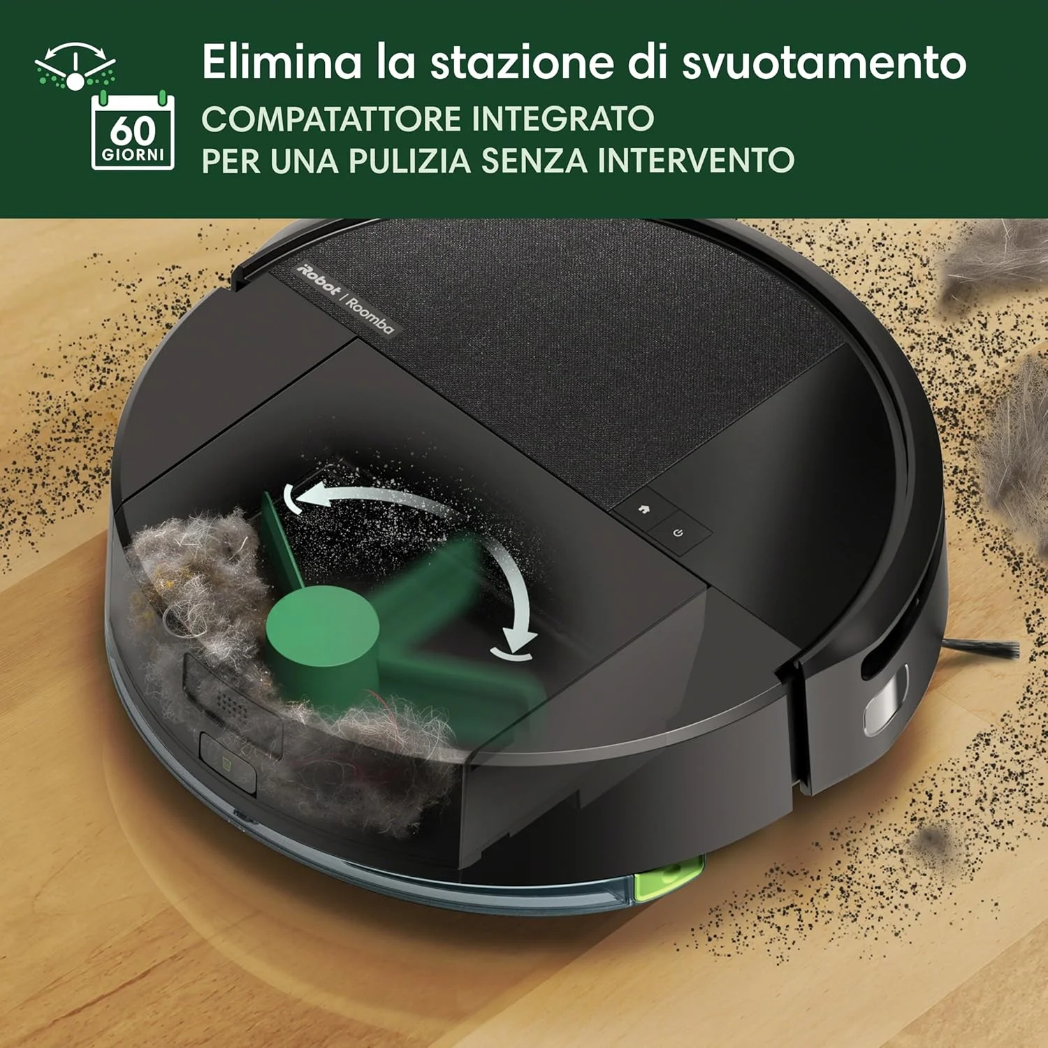 جاروبرقی رباتیک iRobot ROOMBA 205 COMBO SHOWER COMPACTOR مشکی جاروبرقی رباتیک iRobot ROOMBA 205 COMBO SHOWER COMPACTOR مشکی