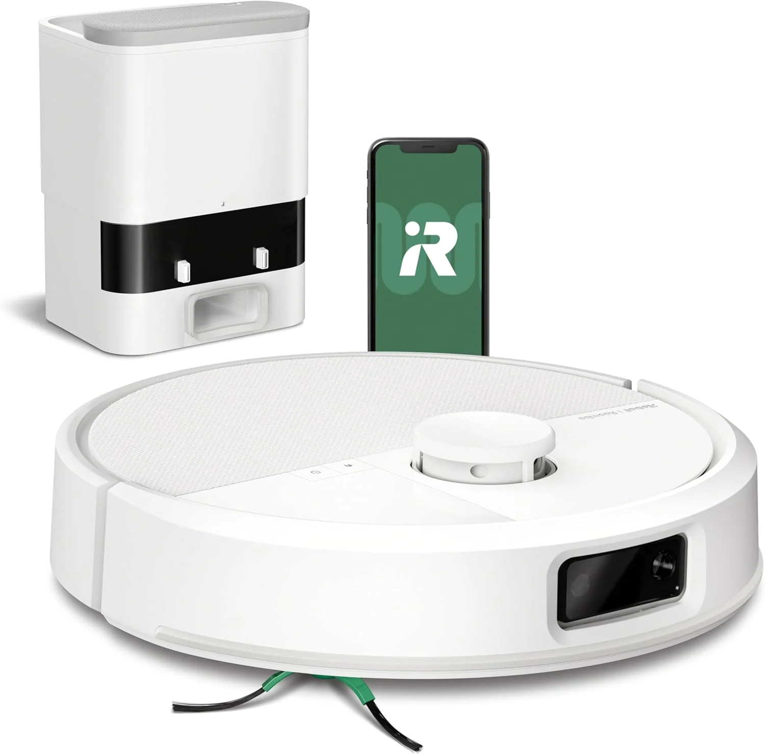 جاروبرقی رباتیک iRobot Roomba Max 705 Vac به همراه داک AutoEmpty - مکش فوق العاده قوی، برس های لاستیکی دوگانه ضد گره خوردگی، تخلیه خودکار، تشخیص و اجتناب از موانع، مسیریابی LiDAR