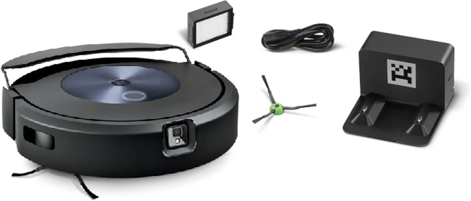 irobot Roomba Combo i8 (i8176) – 2-in-1 Robot – Aspire or Wash a Simple Change of Tray – WiFi Connected – Maps and Memories Your Home – Compatible with Voice Assistants irobot Roomba Combo i8 (i8176) – 2-in-1 Robot – Aspire or Wash a Simple Change of Tray – WiFi Connected – Maps and Memories Your Home – Compatible with Voice Assistants