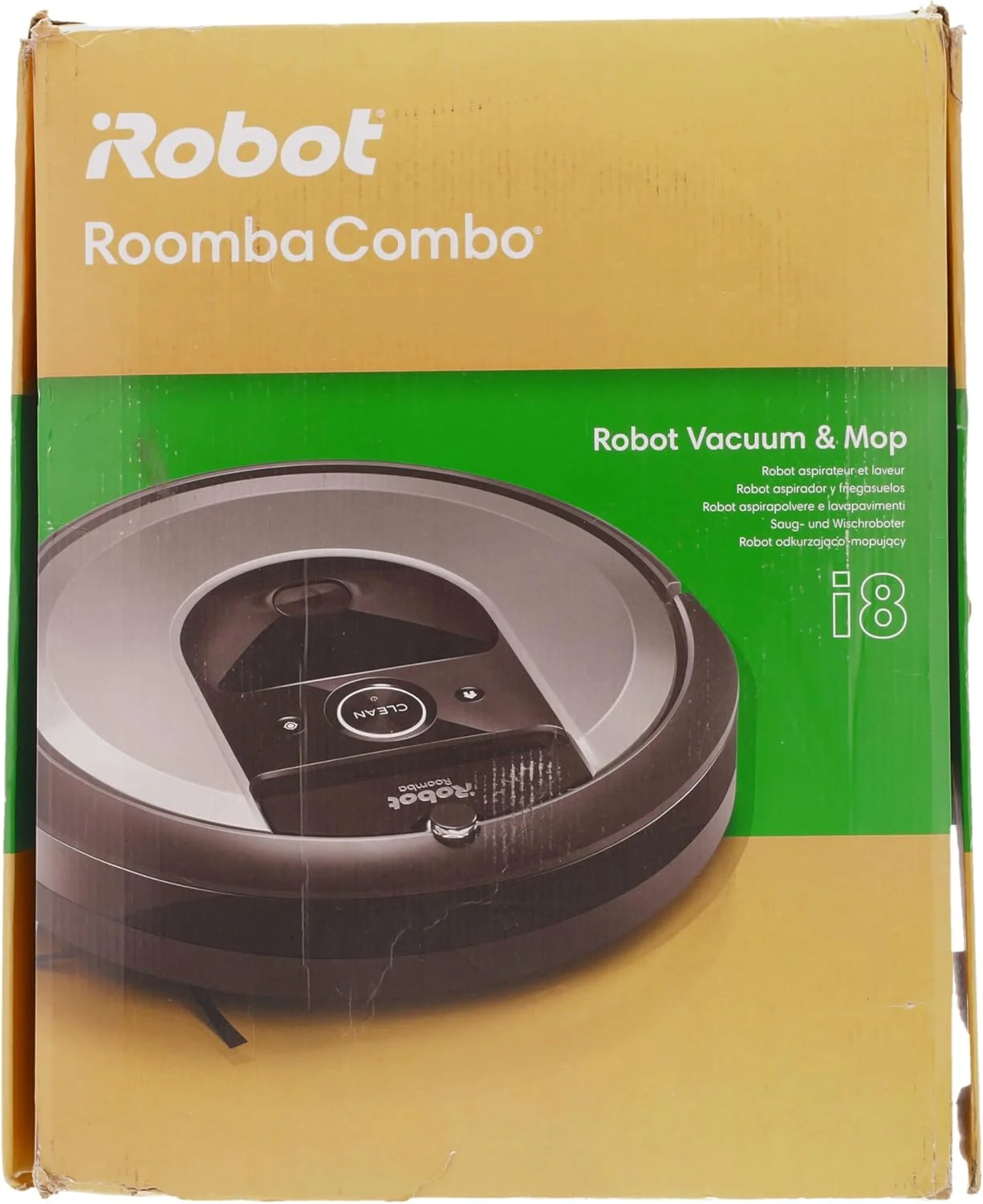 irobot Roomba Combo i8 (i8176) – 2-in-1 Robot – Aspire or Wash a Simple Change of Tray – WiFi Connected – Maps and Memories Your Home – Compatible with Voice Assistants irobot Roomba Combo i8 (i8176) – 2-in-1 Robot – Aspire or Wash a Simple Change of Tray – WiFi Connected – Maps and Memories Your Home – Compatible with Voice Assistants