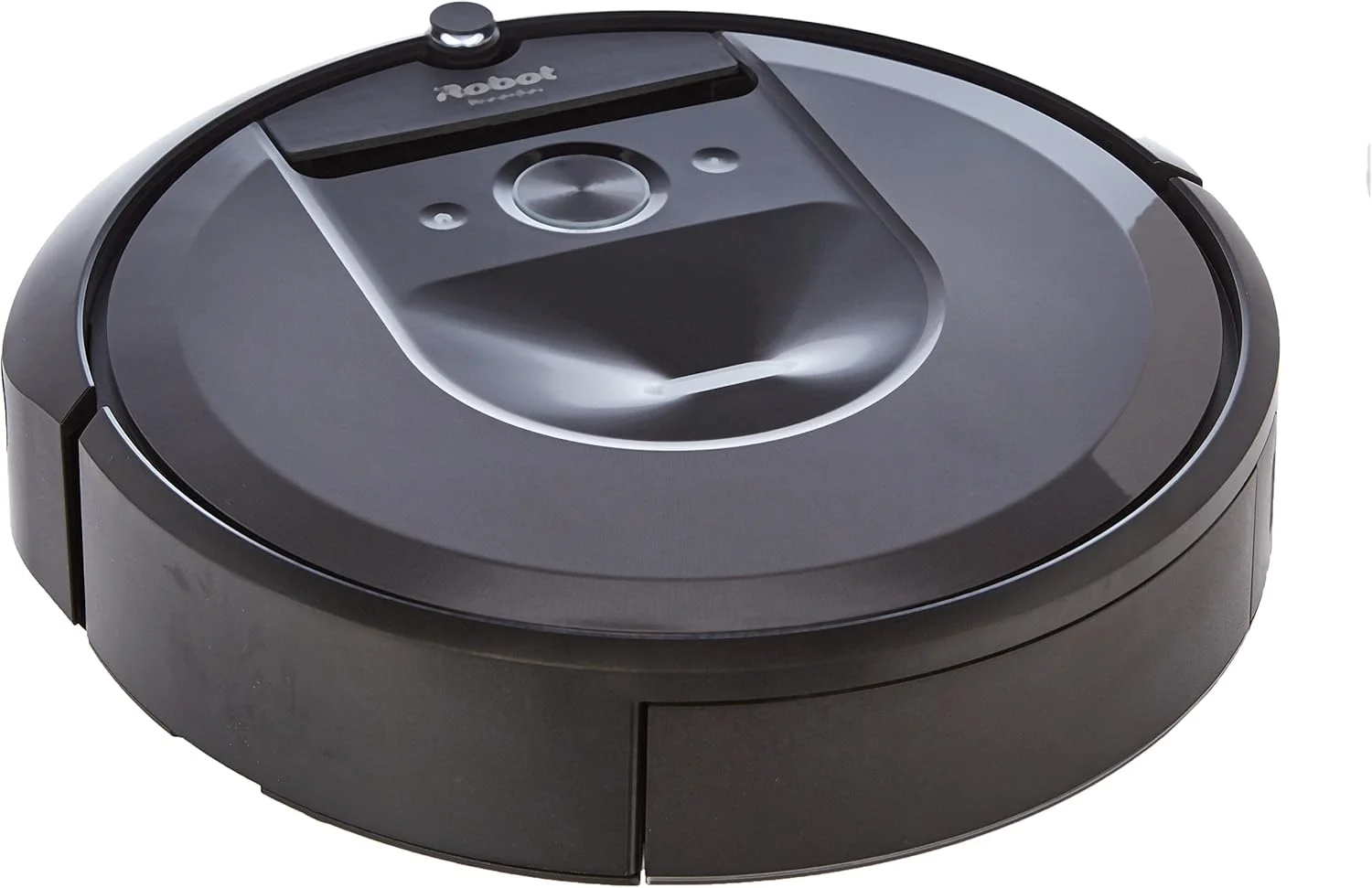 جاروبرقی رباتیک هوشمند Irobot Roomba I7158 با قابلیت اتصال به وای فای، مکش قوی و برس های لاستیکی دوگانه چند سطحی - یاد می گیرد، نقشه برداری می کند و با خانه شما سازگار می شود - تمیز کردن یا برنامه ریزی بر اساس اتاق - ایده آل برای حیوانات خانگی -