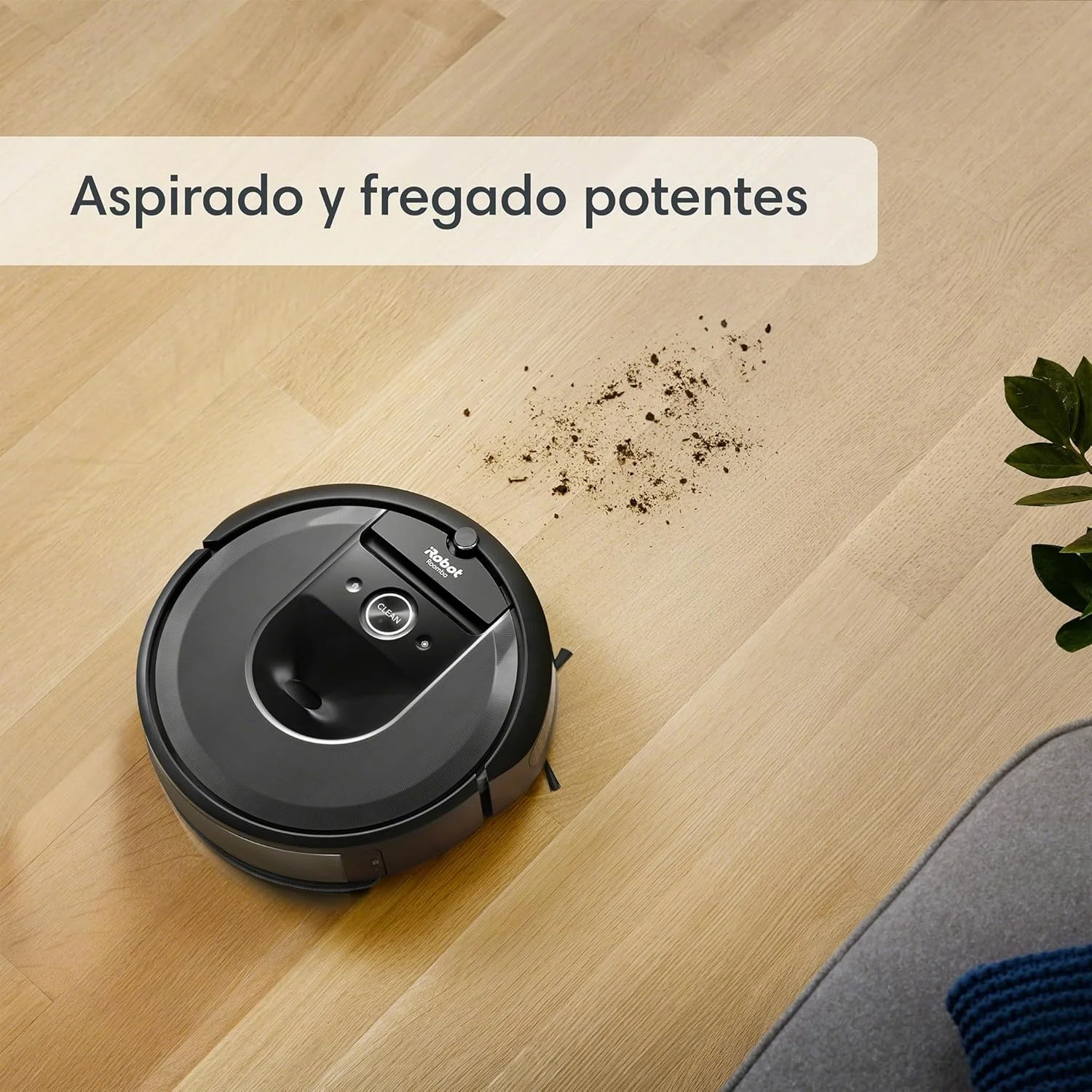 irobot Roomba Combo i8 (i8176) – 2-in-1 Robot – Aspire or Wash a Simple Change of Tray – WiFi Connected – Maps and Memories Your Home – Compatible with Voice Assistants irobot Roomba Combo i8 (i8176) – 2-in-1 Robot – Aspire or Wash a Simple Change of Tray – WiFi Connected – Maps and Memories Your Home – Compatible with Voice Assistants
