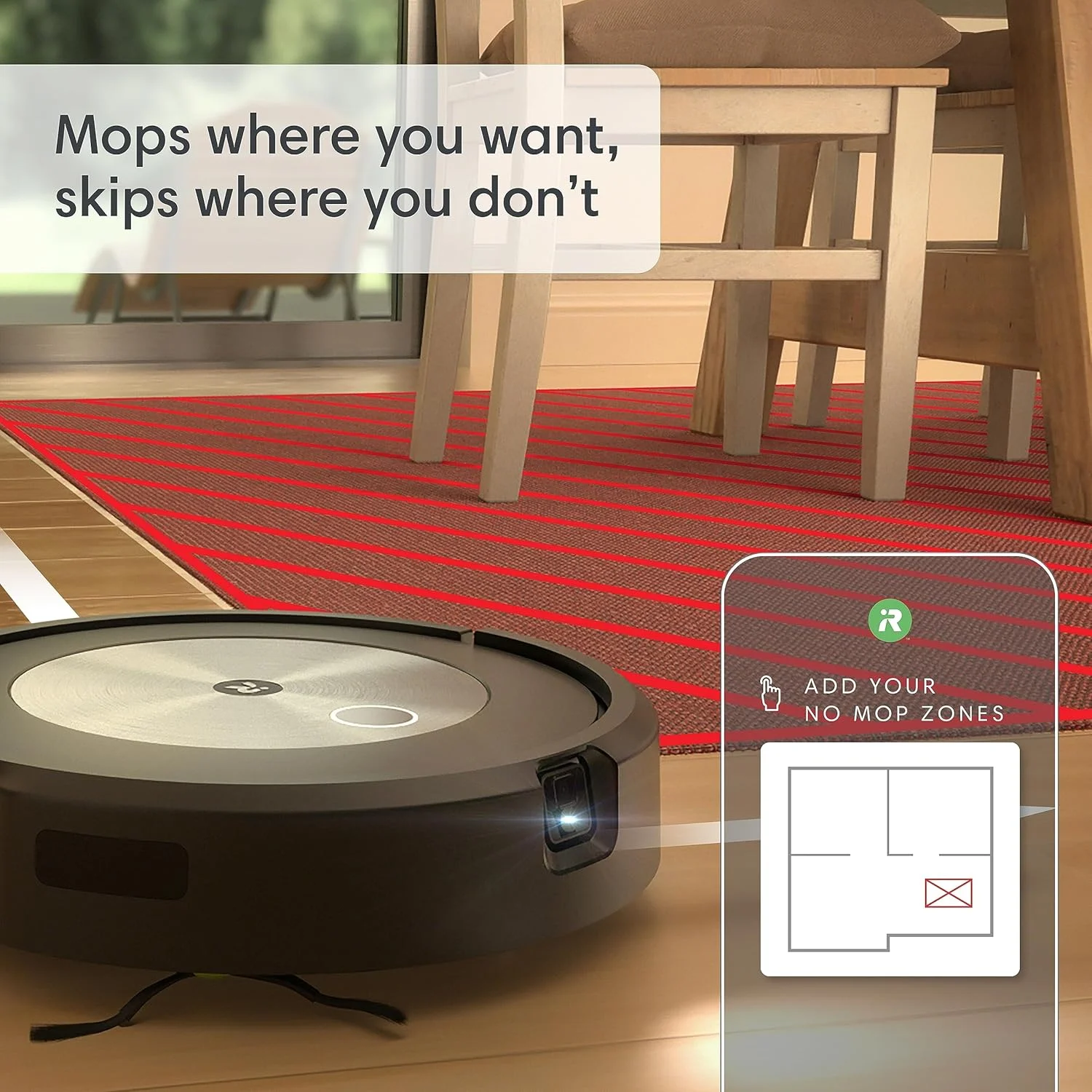 جاروبرقی رباتیک iRobot Roomba Combo j5 - جاروبرقی 2 در 1 با قابلیت تی کشی اختیاری، شناسایی و اجتناب از موانع مانند مدفوع حیوانات خانگی و سیم ها، تمیز کردن بر اساس اتاق با نقشه برداری هوشمند، سازگار با الکسا، ایده آل برای موی حیوانات خانگی جاروبرقی رباتیک iRobot Roomba Combo j5 - جاروبرقی 2 در 1 با قابلیت تی کشی اختیاری، شناسایی و اجتناب از موانع مانند مدفوع حیوانات خانگی و سیم ها، تمیز کردن بر اساس اتاق با نقشه برداری هوشمند، سازگار با الکسا، ایده آل برای موی حیوانات خانگی