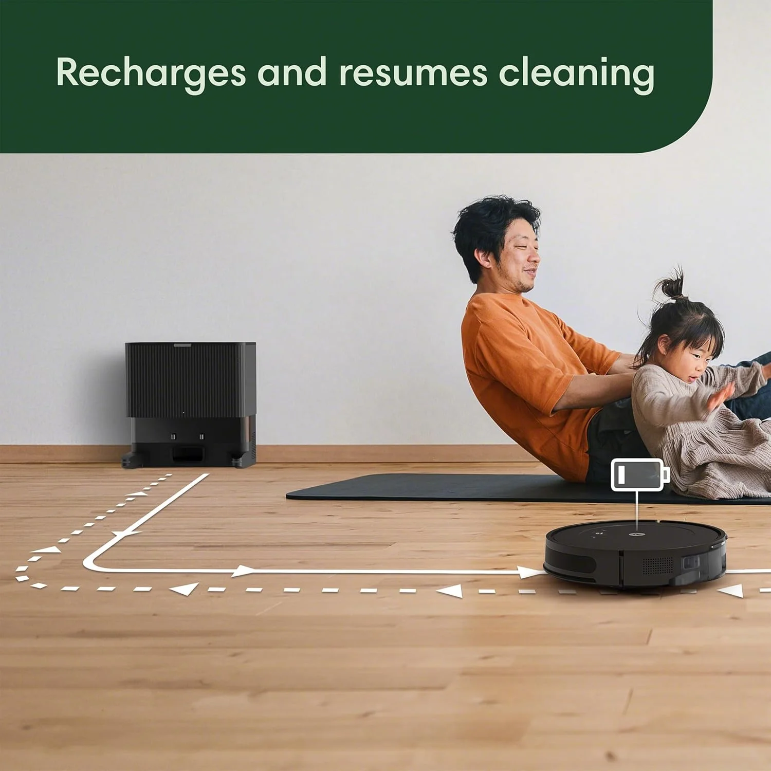 iRobot Roomba Vacuum 2 Essential Robot with AutoEmpty Dock, 3 Suction Levels, Latest Floor Tracking Sensors, and Compact Design (Black) iRobot Roomba Vacuum 2 Essential Robot with AutoEmpty Dock, 3 Suction Levels, Latest Floor Tracking Sensors, and Compact Design (Black)