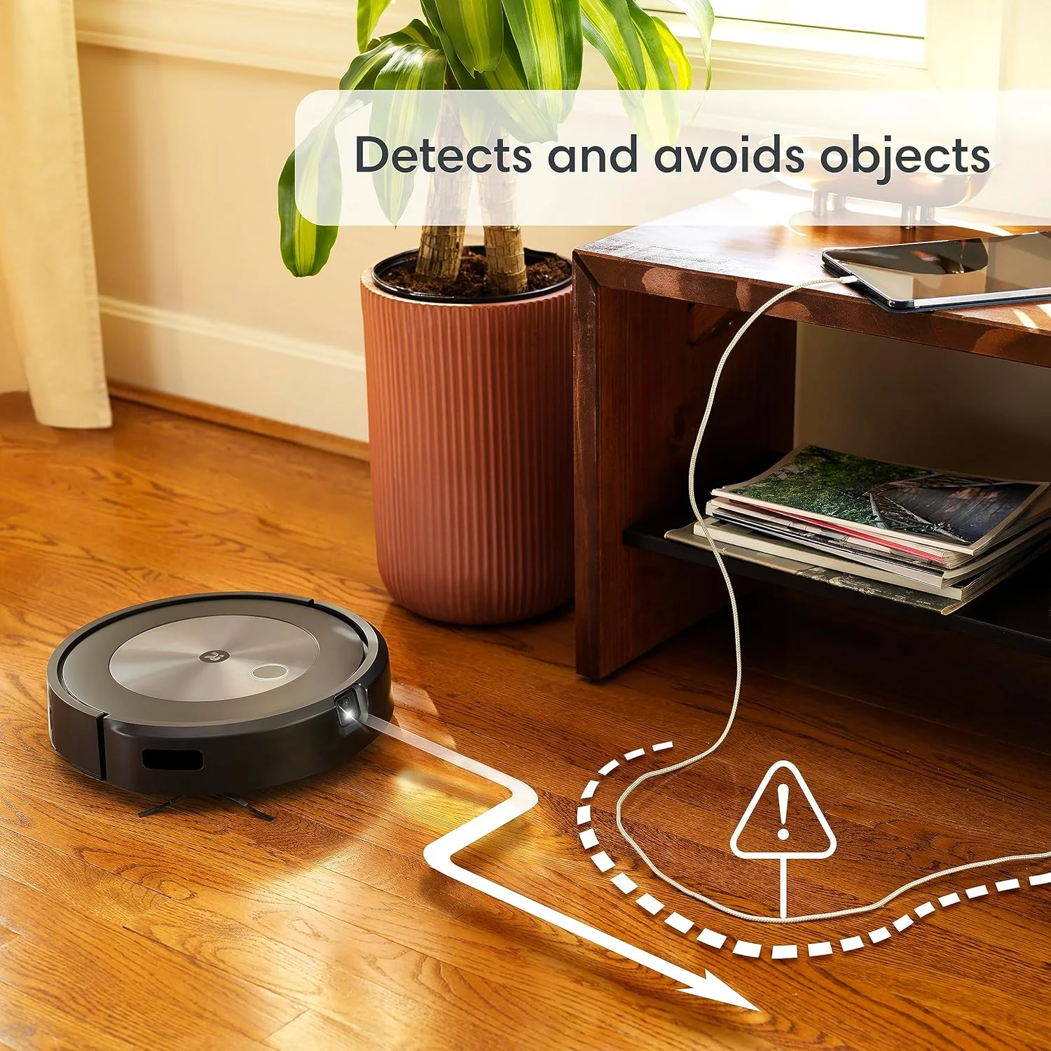 جاروبرقی رباتیک iRobot Roomba Combo j5 - جاروبرقی 2 در 1 با قابلیت تی کشی اختیاری، شناسایی و اجتناب از موانع مانند مدفوع حیوانات خانگی و سیم ها، تمیز کردن بر اساس اتاق با نقشه برداری هوشمند، سازگار با الکسا، ایده آل برای موی حیوانات خانگی جاروبرقی رباتیک iRobot Roomba Combo j5 - جاروبرقی 2 در 1 با قابلیت تی کشی اختیاری، شناسایی و اجتناب از موانع مانند مدفوع حیوانات خانگی و سیم ها، تمیز کردن بر اساس اتاق با نقشه برداری هوشمند، سازگار با الکسا، ایده آل برای موی حیوانات خانگی