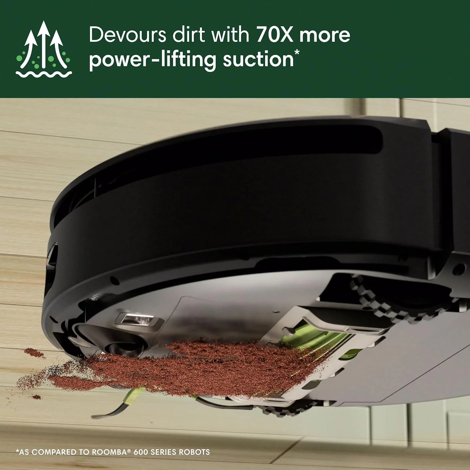 iRobot Roomba 205 DustCompactor Vac Robot Vacuum - Auto-Compacts Debris Within The Robot, No Emptying for 60 Days, Bagless, Intense Power-Lifting Suction, LiDAR Navigation, Multi-Surface Cleaning iRobot Roomba 205 DustCompactor Vac Robot Vacuum - Auto-Compacts Debris Within The Robot, No Emptying for 60 Days, Bagless, Intense Power-Lifting Suction, LiDAR Navigation, Multi-Surface Cleaning
