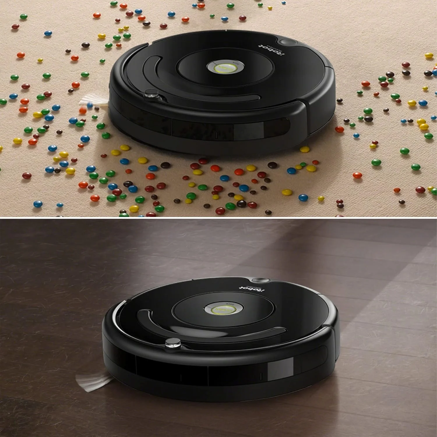 iRobot Roomba 671, Smart Robot Vacuum, Roomba 671 with Wi-Fi Connection, Series 671, Contents: 1 x Smart Cordless Vacuum, Colour: Black iRobot Roomba 671, Smart Robot Vacuum, Roomba 671 with Wi-Fi Connection, Series 671, Contents: 1 x Smart Cordless Vacuum, Colour: Black