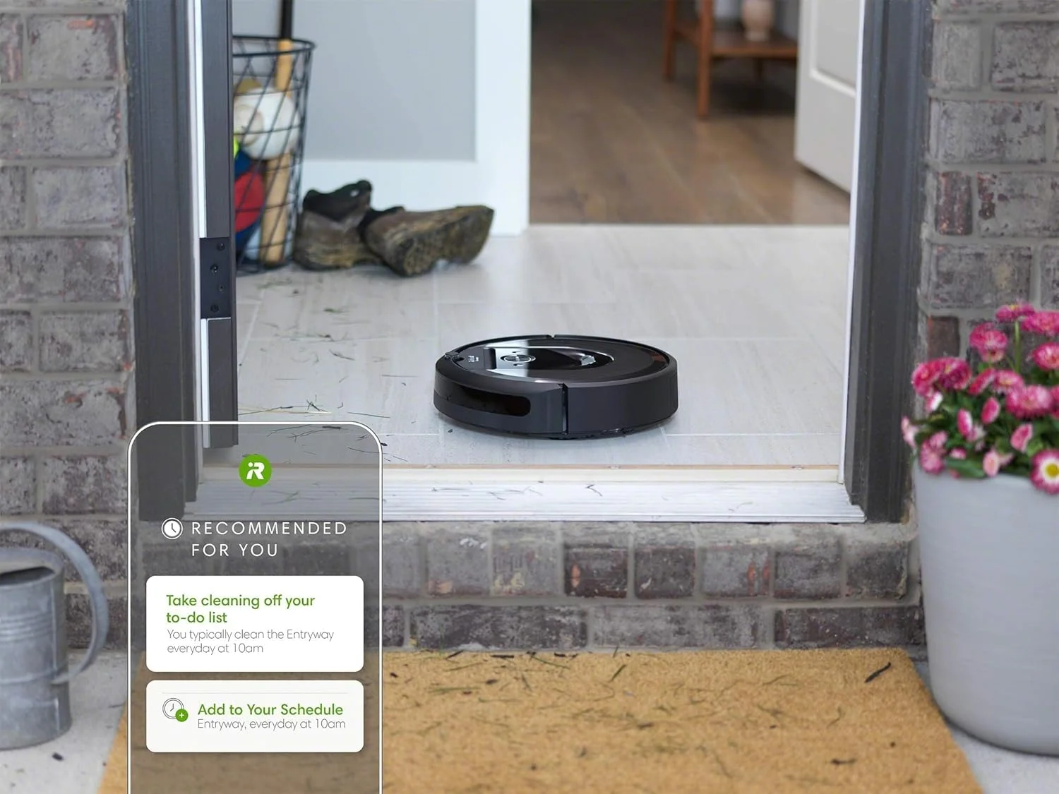 جاروبرقی رباتیک متصل به وای فای iRobot Roomba i7+ (i7558) با تخلیه خودکار زباله و مکش قوی - ایده آل برای حیوانات خانگی - نقشه برداری از خانه شما - برنامه هوشمند خانه جاروبرقی رباتیک متصل به وای فای iRobot Roomba i7+ (i7558) با تخلیه خودکار زباله و مکش قوی - ایده آل برای حیوانات خانگی - نقشه برداری از خانه شما - برنامه هوشمند خانه