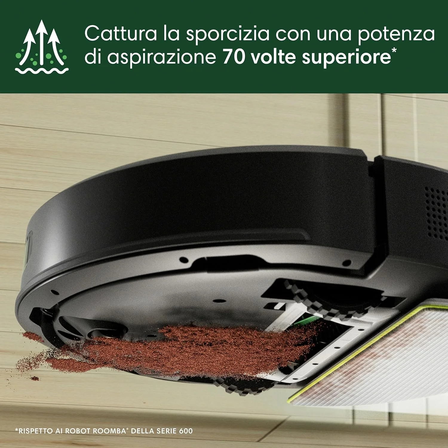 جاروبرقی رباتیک و تی شوی iRobot Roomba® 105 Combo + پایه تخلیه خودکار - مکش 7000 پاسکال - مسیریابی LiDAR - مناطق تمیزکاری و اجتناب - 4 سطح مکش - ایده آل برای حیوانات خانگی - مشکی جاروبرقی رباتیک و تی شوی iRobot Roomba® 105 Combo + پایه تخلیه خودکار - مکش 7000 پاسکال - مسیریابی LiDAR - مناطق تمیزکاری و اجتناب - 4 سطح مکش - ایده آل برای حیوانات خانگی - مشکی