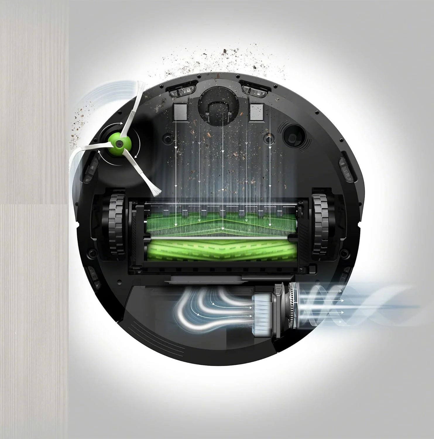 جاروبرقی رباتیک متصل به وای فای iRobot Roomba i7+ (i7558) با تخلیه خودکار زباله و مکش قوی - ایده آل برای حیوانات خانگی - نقشه برداری از خانه شما - برنامه هوشمند خانه جاروبرقی رباتیک متصل به وای فای iRobot Roomba i7+ (i7558) با تخلیه خودکار زباله و مکش قوی - ایده آل برای حیوانات خانگی - نقشه برداری از خانه شما - برنامه هوشمند خانه
