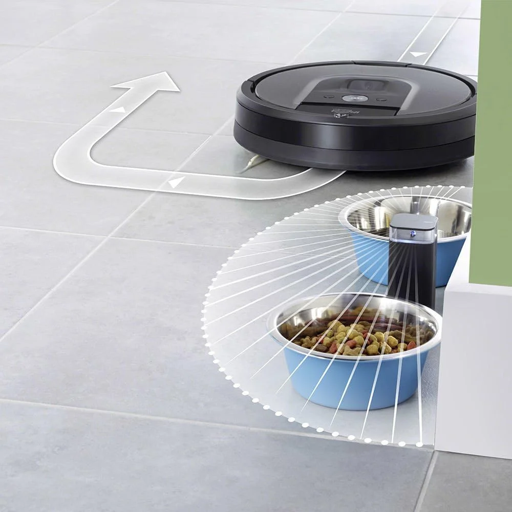 جاروبرقی رباتیک iRobot Roomba 960 - اتصال Wi-Fi، نقشه برداری، سازگار با الکسا، ایده آل برای موی حیوانات خانگی، فرش، کف سخت، مشکی جاروبرقی رباتیک iRobot Roomba 960 - اتصال Wi-Fi، نقشه برداری، سازگار با الکسا، ایده آل برای موی حیوانات خانگی، فرش، کف سخت، مشکی