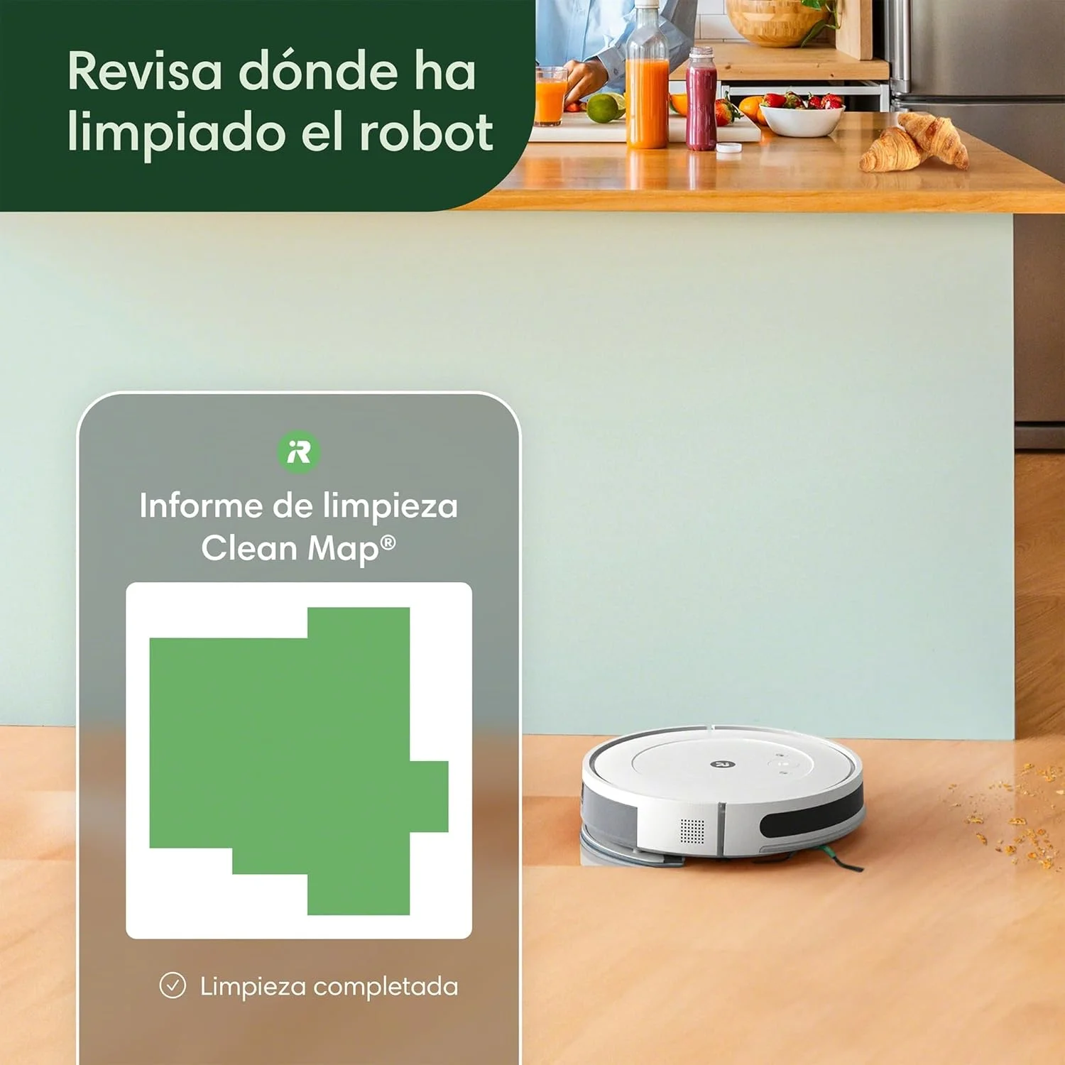 جاروبرقی رباتیک و تی شوی 2 در 1 IROBOT ROOMBA COMBO ESSENTIAL جاروبرقی رباتیک و تی شوی 2 در 1 IROBOT ROOMBA COMBO ESSENTIAL