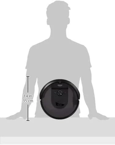 جاروبرقی رباتیک متصل به وای فای iRobot Roomba i7+ (i7558) با تخلیه خودکار زباله و مکش قوی - ایده آل برای حیوانات خانگی - نقشه برداری از خانه شما - برنامه هوشمند خانه جاروبرقی رباتیک متصل به وای فای iRobot Roomba i7+ (i7558) با تخلیه خودکار زباله و مکش قوی - ایده آل برای حیوانات خانگی - نقشه برداری از خانه شما - برنامه هوشمند خانه