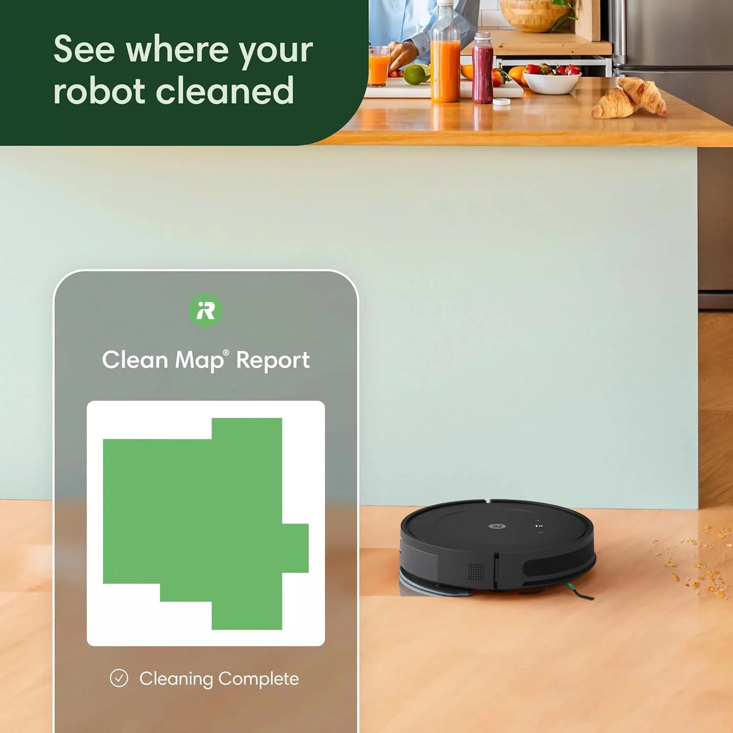 جاروبرقی رباتیک و تی شوی iRobot Roomba مدل کمبو (Y0140) - جاروبرقی و تی، استفاده آسان، مکش قوی، تمیز کردن سطوح مختلف، مسیریابی هوشمند و تمیز کردن منظم، شارژ خودکار، کار با الکسا جاروبرقی رباتیک و تی شوی iRobot Roomba مدل کمبو (Y0140) - جاروبرقی و تی، استفاده آسان، مکش قوی، تمیز کردن سطوح مختلف، مسیریابی هوشمند و تمیز کردن منظم، شارژ خودکار، کار با الکسا