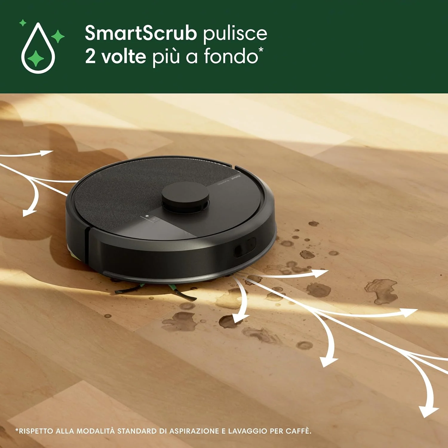 جاروبرقی رباتیک و تی شوی iRobot Roomba® 105 Combo + پایه تخلیه خودکار - مکش 7000 پاسکال - مسیریابی LiDAR - مناطق تمیزکاری و اجتناب - 4 سطح مکش - ایده آل برای حیوانات خانگی - مشکی جاروبرقی رباتیک و تی شوی iRobot Roomba® 105 Combo + پایه تخلیه خودکار - مکش 7000 پاسکال - مسیریابی LiDAR - مناطق تمیزکاری و اجتناب - 4 سطح مکش - ایده آل برای حیوانات خانگی - مشکی