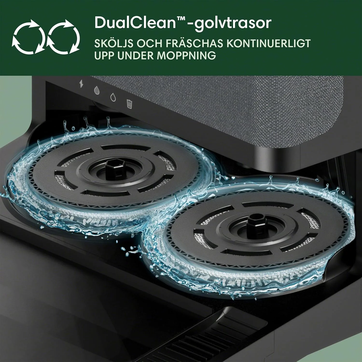 iRobot ROOMBA® PLUS 505 COMBO ROBOT + AUTOWASH DOCK, Black iRobot ROOMBA® PLUS 505 COMBO ROBOT + AUTOWASH DOCK, Black