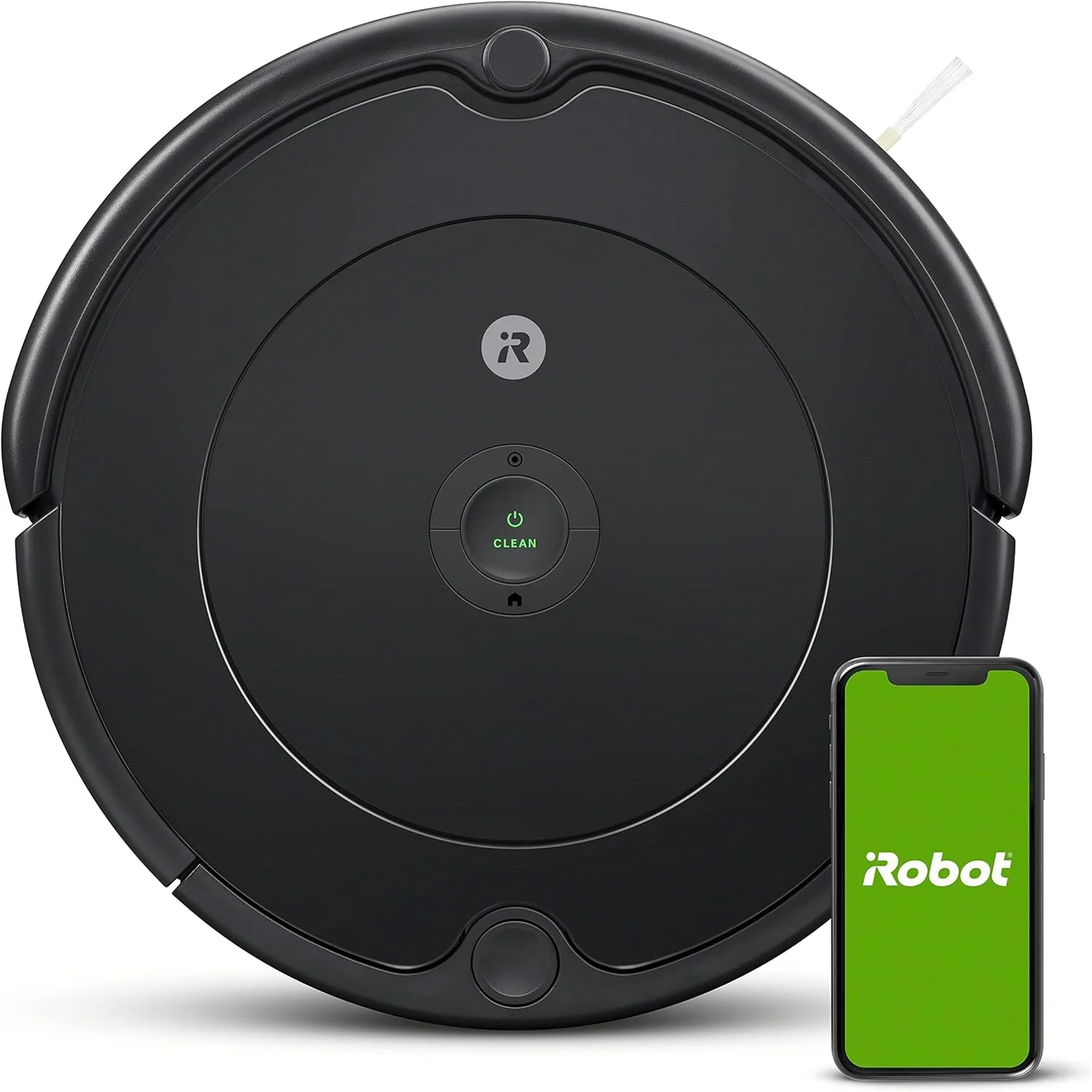 iRobot Roomba 694 Robot Vacuum Wi Fi Connectivity, Good for Pet Hair, Carpets, Hard Floors, Self Charging, Charcoal Grey, L