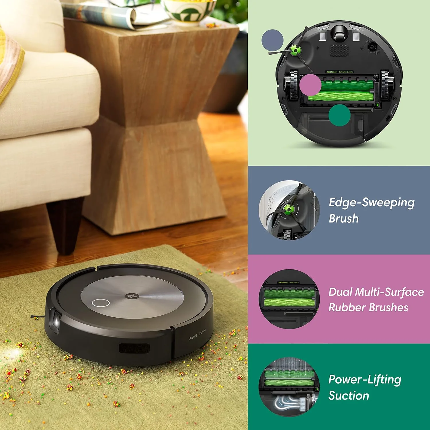 Irobot Roomba J7 Wi-Fi Connected Robot Vacuum, J715840 Irobot Roomba J7 Wi-Fi Connected Robot Vacuum, J715840