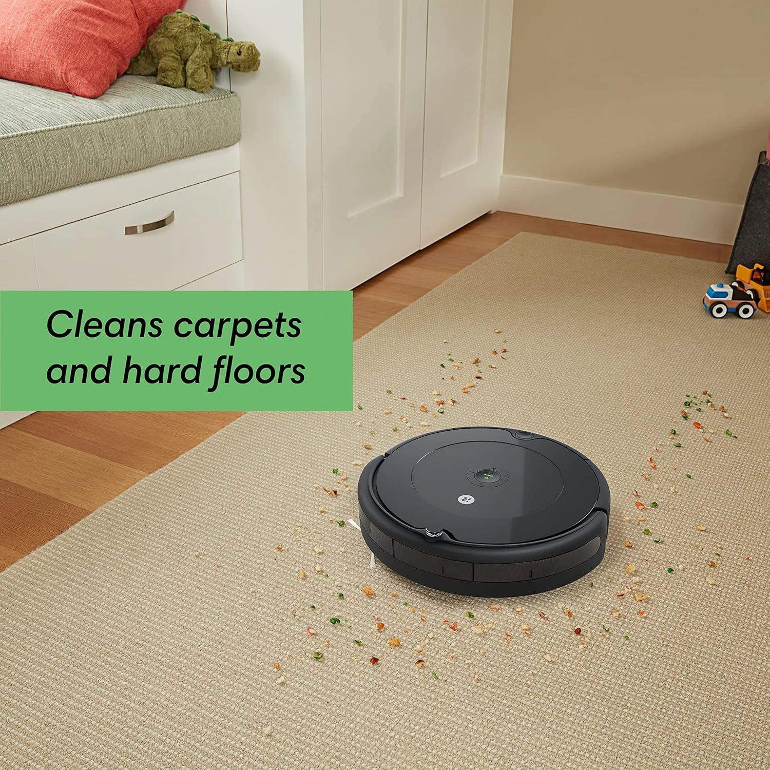 iRobot Roomba 694 Robot Vacuum Wi Fi Connectivity, Good for Pet Hair, Carpets, Hard Floors, Self Charging, Charcoal Grey, L iRobot Roomba 694 Robot Vacuum Wi Fi Connectivity, Good for Pet Hair, Carpets, Hard Floors, Self Charging, Charcoal Grey, L