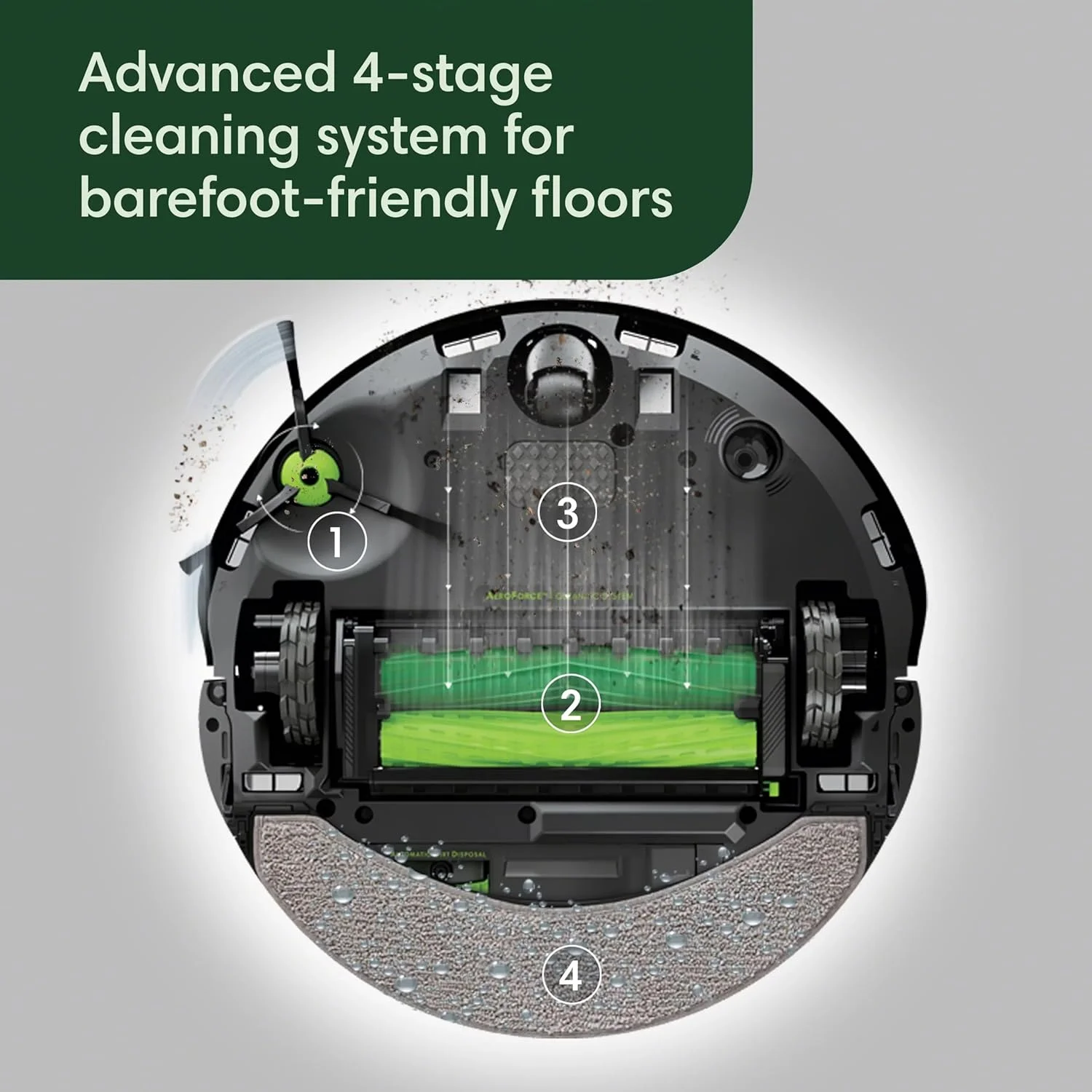 ربات جاروبرقی و تیکش iRobot Roomba Combo® 10 Max به همراه AutoWash ربات جاروبرقی و تیکش iRobot Roomba Combo® 10 Max به همراه AutoWash