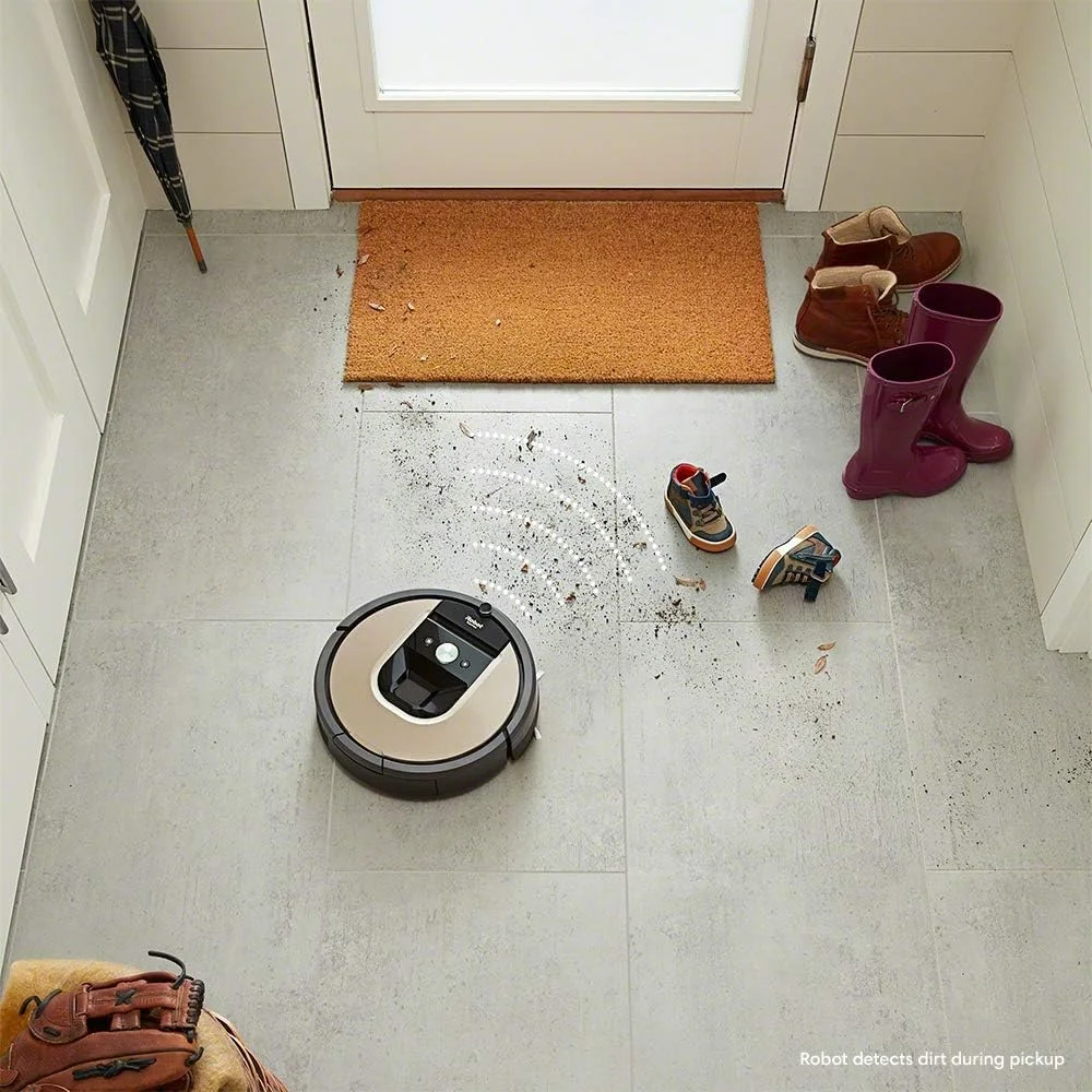 جاروبرقی رباتیک هوشمند iRobot Roomba 976 با قابلیت اتصال به وای فای، مکش قوی، قابلیت شارژ و ادامه خودکار، مناسب برای حیوانات خانگی، سیستم تمیز کننده 3 مرحله ای و دستیار صوتی، طلایی جاروبرقی رباتیک هوشمند iRobot Roomba 976 با قابلیت اتصال به وای فای، مکش قوی، قابلیت شارژ و ادامه خودکار، مناسب برای حیوانات خانگی، سیستم تمیز کننده 3 مرحله ای و دستیار صوتی، طلایی