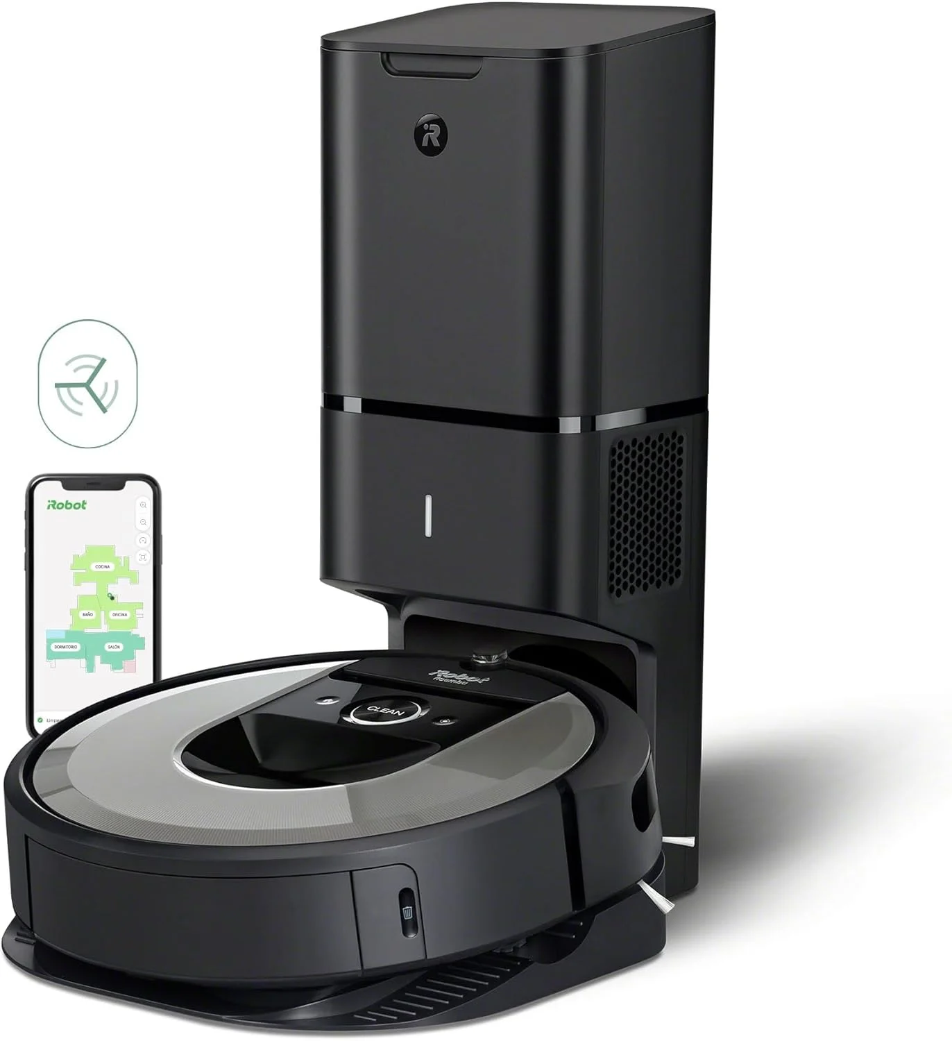 جاروبرقی رباتیک متصل iRobot® Roomba® i7+ (i755640) - تخلیه خودکار خاک - برس های لاستیکی دوگانه چند سطحی - یاد می گیرد، نقشه برداری می کند و تطبیق می یابد - تمیز کردن بر اساس شی - پیشنهادات شخصی جاروبرقی رباتیک متصل iRobot® Roomba® i7+ (i755640) - تخلیه خودکار خاک - برس های لاستیکی دوگانه چند سطحی - یاد می گیرد، نقشه برداری می کند و تطبیق می یابد - تمیز کردن بر اساس شی - پیشنهادات شخصی