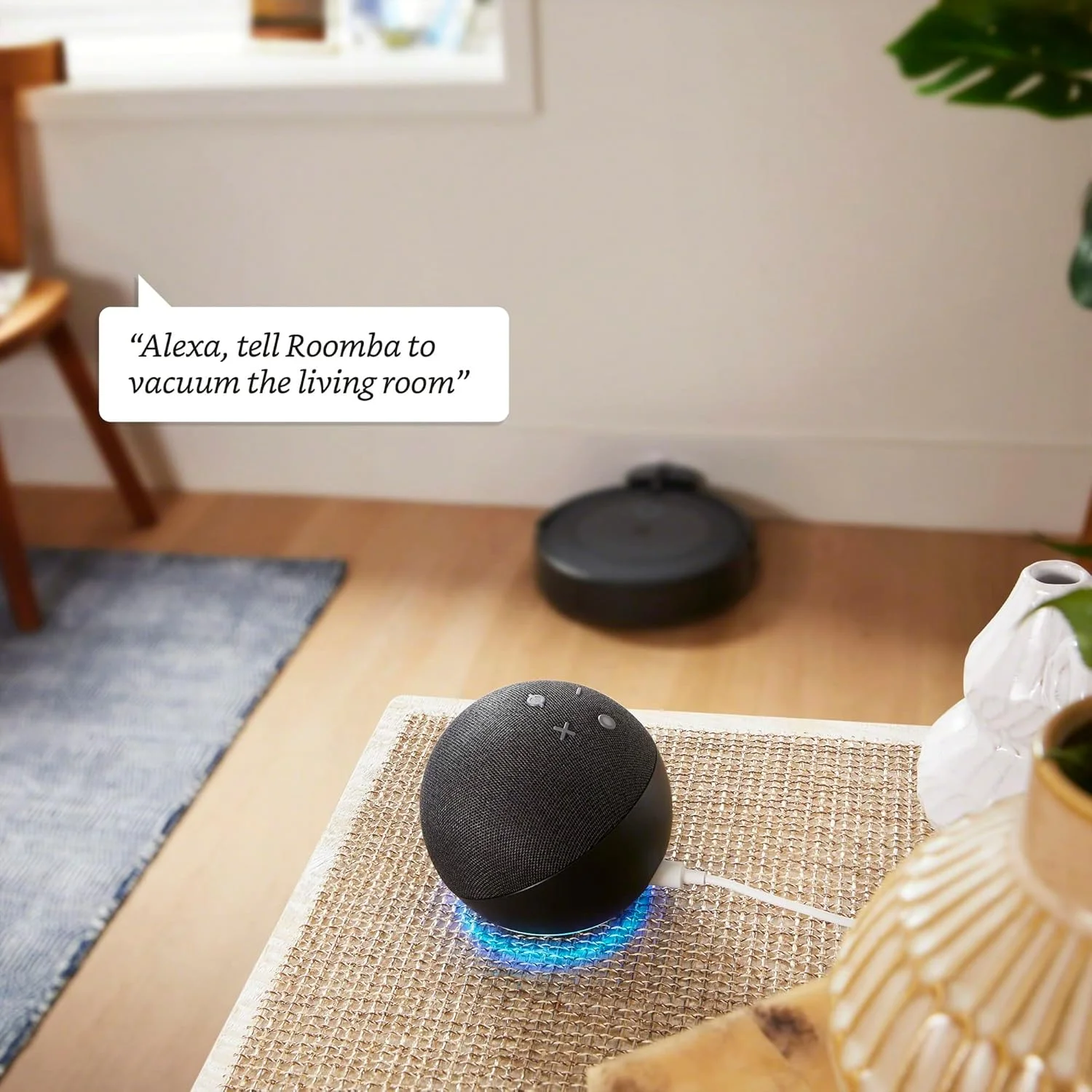 جاروبرقی رباتیک iRobot Roomba i4 4150 با قابلیت اتصال به Wi-Fi، مشکی، i415020 جاروبرقی رباتیک iRobot Roomba i4 4150 با قابلیت اتصال به Wi-Fi، مشکی، i415020
