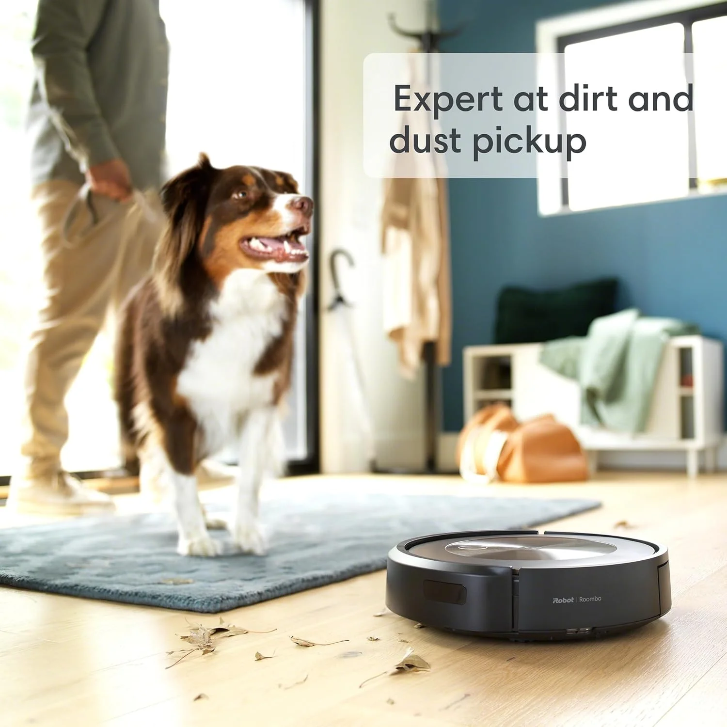 جاروبرقی رباتیک خود تخلیهشونده iRobot Roomba j9+ - مکش قدرتمند، شناسایی و اجتناب از موانع مانند فضولات حیوانات خانگی، تخلیه خودکار تا 60 روز، بهترین برای خانههای دارای حیوانات خانگی، نقشه برداری هوشمند، کار با الکسا جاروبرقی رباتیک خود تخلیهشونده iRobot Roomba j9+ - مکش قدرتمند، شناسایی و اجتناب از موانع مانند فضولات حیوانات خانگی، تخلیه خودکار تا 60 روز، بهترین برای خانههای دارای حیوانات خانگی، نقشه برداری هوشمند، کار با الکسا