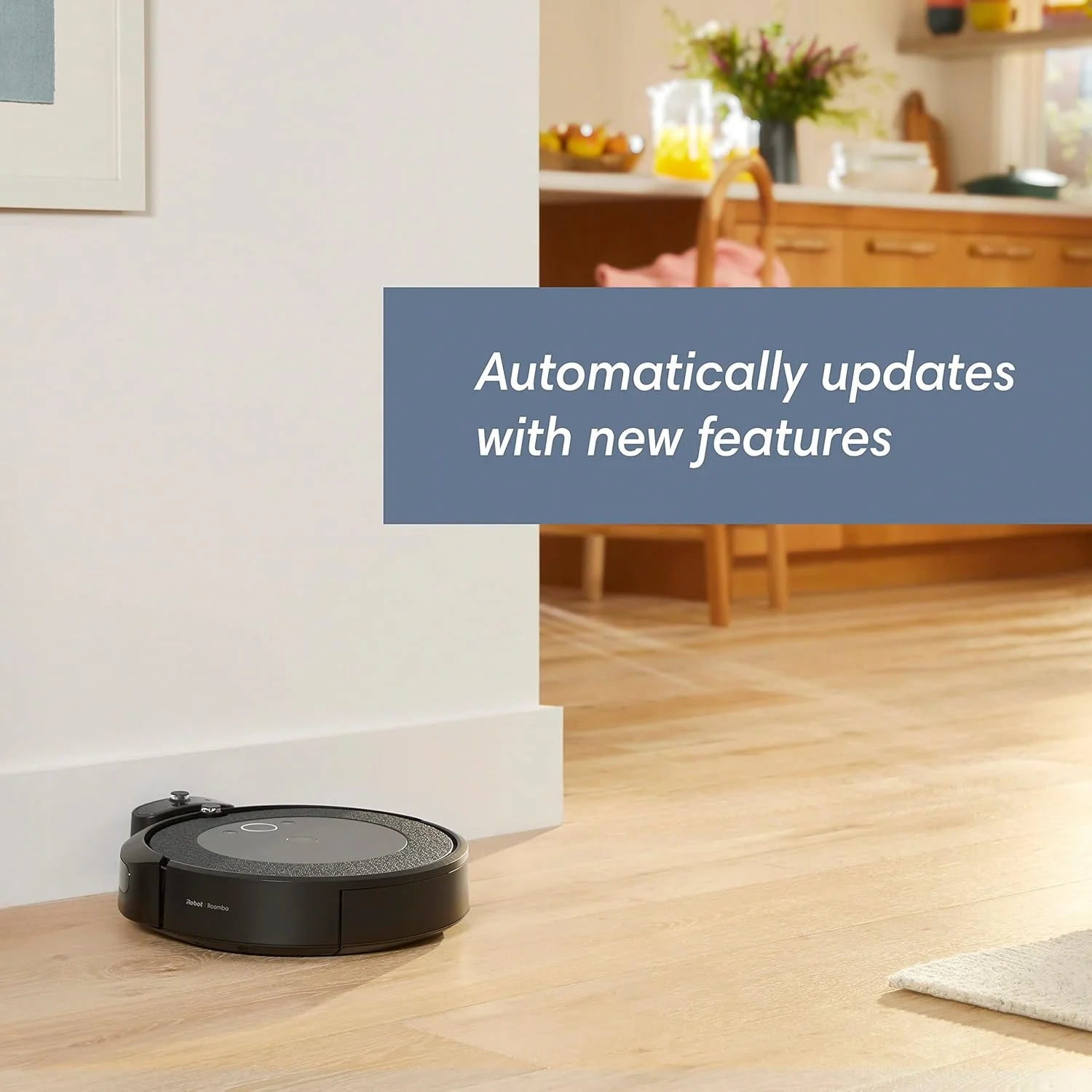 جاروبرقی رباتیک iRobot Roomba i4 4150 با قابلیت اتصال به Wi-Fi، مشکی، i415020 جاروبرقی رباتیک iRobot Roomba i4 4150 با قابلیت اتصال به Wi-Fi، مشکی، i415020