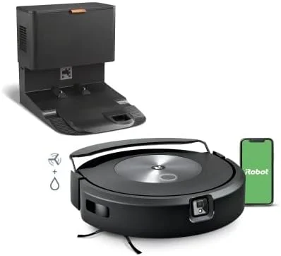 جاروبرقی رباتیک و تی شوی خودکار iRobot® Roomba Combo™ j7+ با قابلیت تخلیه خودکار - به طور خودکار جارو و تی می کشد بدون نیاز به اجتناب از فرش، شناسایی و اجتناب از موانع، نقشه برداری هوشمند، الکسا، ایده آل برای حیوانات خانگی جاروبرقی رباتیک و تی شوی خودکار iRobot® Roomba Combo™ j7+ با قابلیت تخلیه خودکار - به طور خودکار جارو و تی می کشد بدون نیاز به اجتناب از فرش، شناسایی و اجتناب از موانع، نقشه برداری هوشمند، الکسا، ایده آل برای حیوانات خانگی