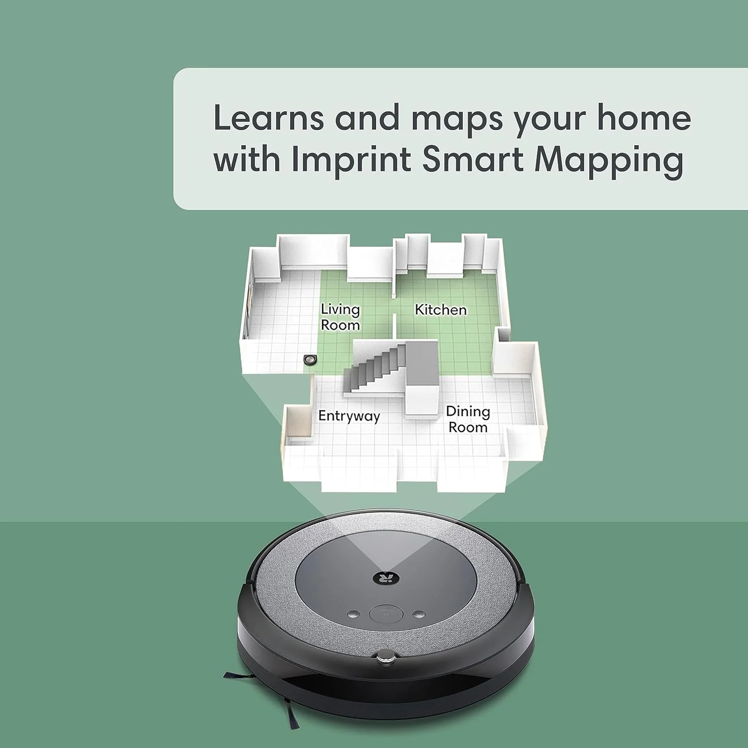 جاروبرقی رباتیک و تی شوی خودکار iRobot Roomba Combo i5+، تمیز کردن اتاق به اتاق با نقشه برداری هوشمند، تخلیه خودکار تا 60 روز، سازگار با الکسا، سیستم عامل تمیز کننده شخصی جاروبرقی رباتیک و تی شوی خودکار iRobot Roomba Combo i5+، تمیز کردن اتاق به اتاق با نقشه برداری هوشمند، تخلیه خودکار تا 60 روز، سازگار با الکسا، سیستم عامل تمیز کننده شخصی