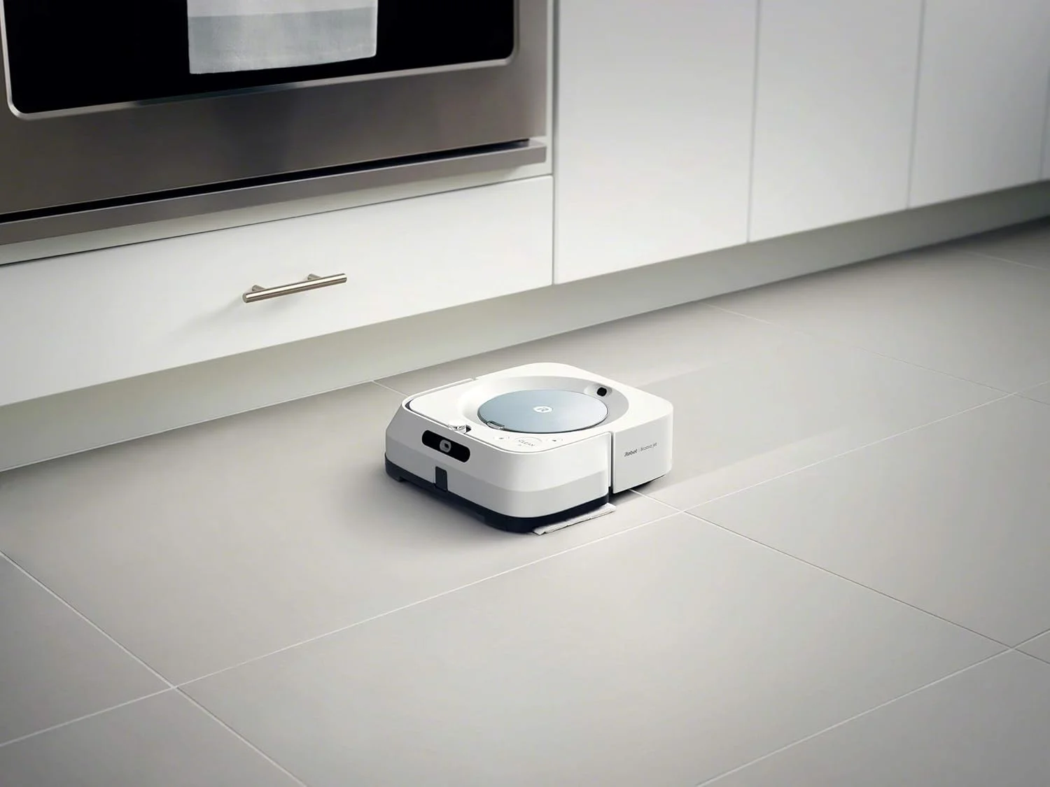 iRobot Braava - ربات تمیز کننده و تی شوی کف 2 در 1 کل خانه + WiFi Única سفید، m613440، Braava m6134 iRobot Braava - ربات تمیز کننده و تی شوی کف 2 در 1 کل خانه + WiFi Única سفید، m613440، Braava m6134