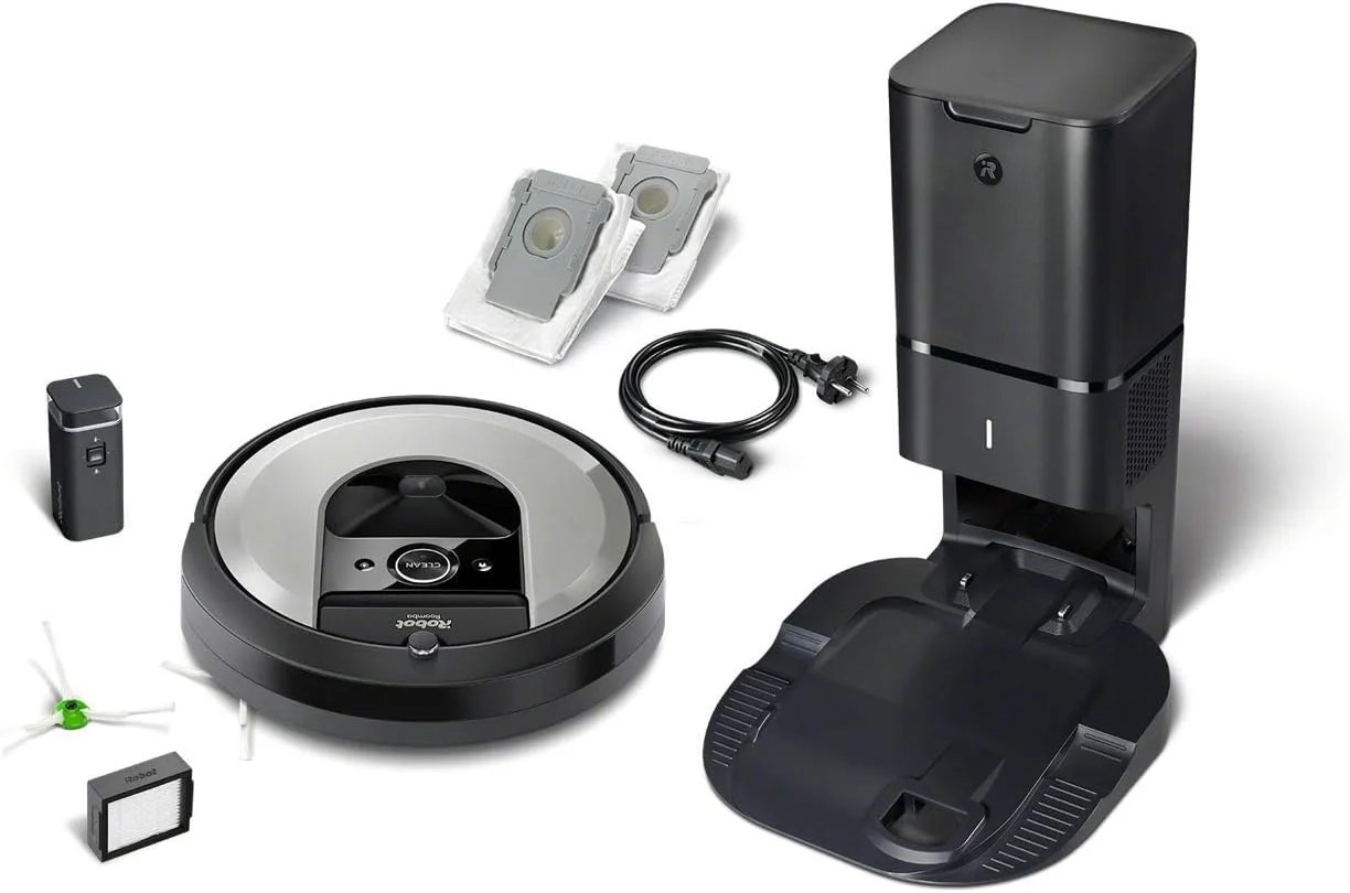 جاروبرقی رباتیک متصل iRobot® Roomba® i7+ (i755640) - تخلیه خودکار خاک - برس های لاستیکی دوگانه چند سطحی - یاد می گیرد، نقشه برداری می کند و تطبیق می یابد - تمیز کردن بر اساس شی - پیشنهادات شخصی جاروبرقی رباتیک متصل iRobot® Roomba® i7+ (i755640) - تخلیه خودکار خاک - برس های لاستیکی دوگانه چند سطحی - یاد می گیرد، نقشه برداری می کند و تطبیق می یابد - تمیز کردن بر اساس شی - پیشنهادات شخصی