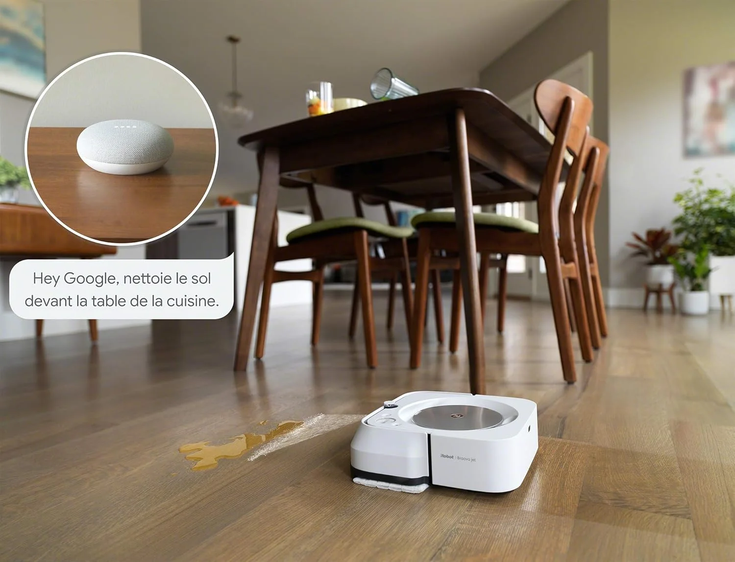 iRobot Braava - ربات تمیز کننده و تی شوی کف 2 در 1 کل خانه + WiFi Única سفید، m613440، Braava m6134 iRobot Braava - ربات تمیز کننده و تی شوی کف 2 در 1 کل خانه + WiFi Única سفید، m613440، Braava m6134