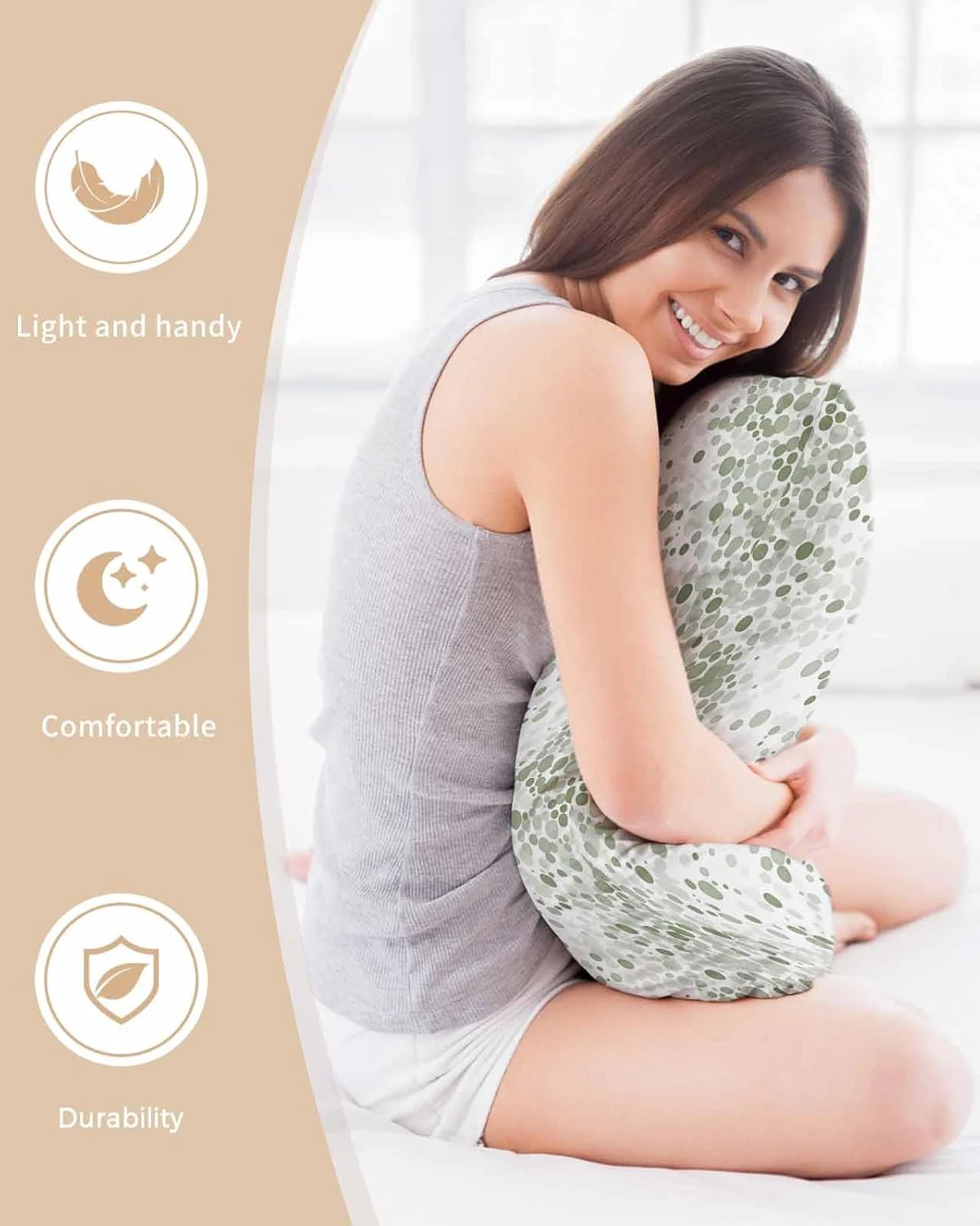 روبالشی ساتن سبز خالدار برای مو و پوست، گرادیان آبرنگی سبز، روبالشی های وینتیج 2 عددی با زیپ، بسیار نرم و خنک شبیه روکش های ابریشمی، 50x66 سانتی متر روبالشی ساتن سبز خالدار برای مو و پوست، گرادیان آبرنگی سبز، روبالشی های وینتیج 2 عددی با زیپ، بسیار نرم و خنک شبیه روکش های ابریشمی، 50x66 سانتی متر