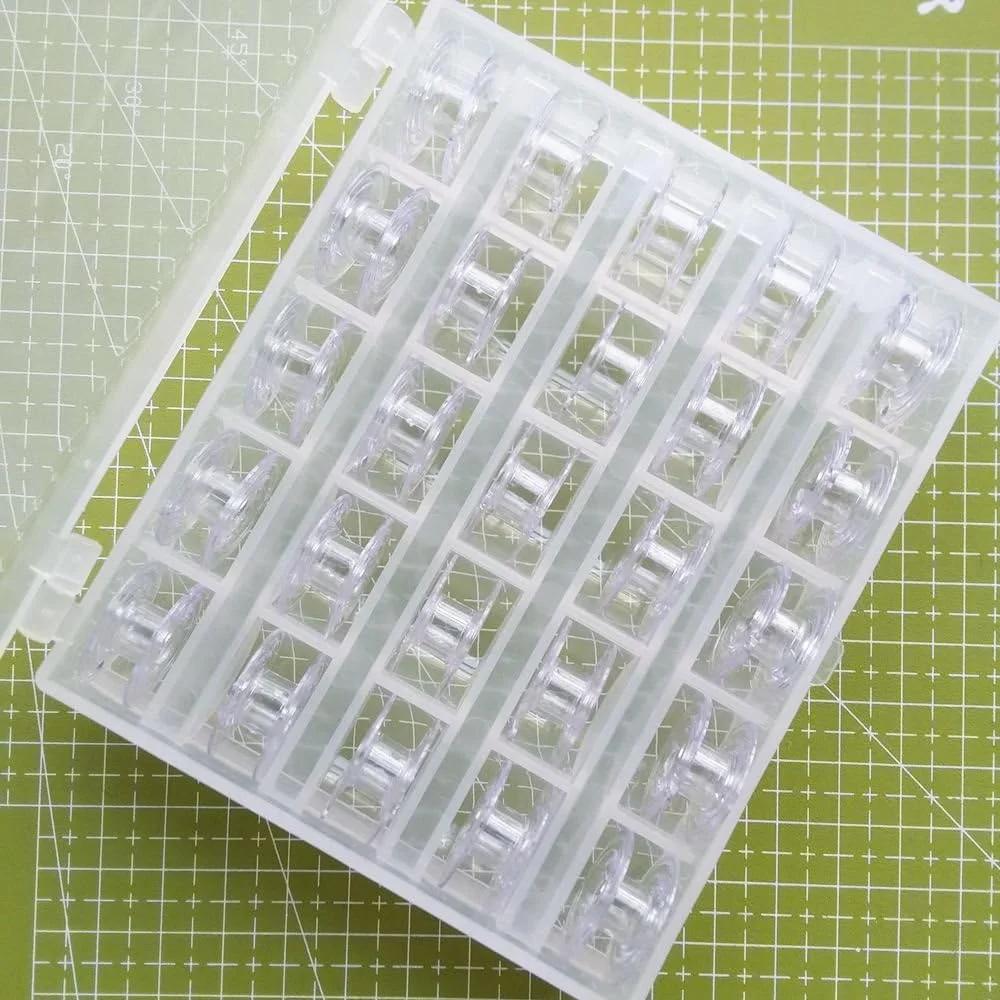 YICBOR بسته 25 عددی ماسوره 136492-001(SA155) مناسب برای چرخ خیاطی های بیبی لاک، برادر، برنینا و ریکار