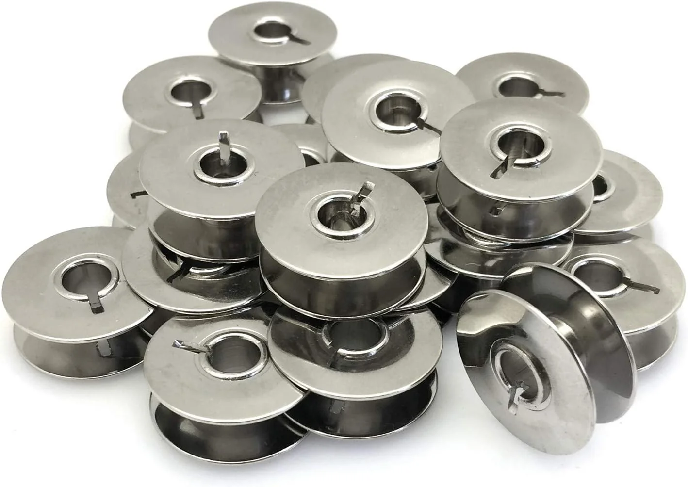 YEQIN بسته 20 عددی ماسوره فلزی 9033NS برای چرخ خیاطی Pfaff YEQIN بسته 20 عددی ماسوره فلزی 9033NS برای چرخ خیاطی Pfaff