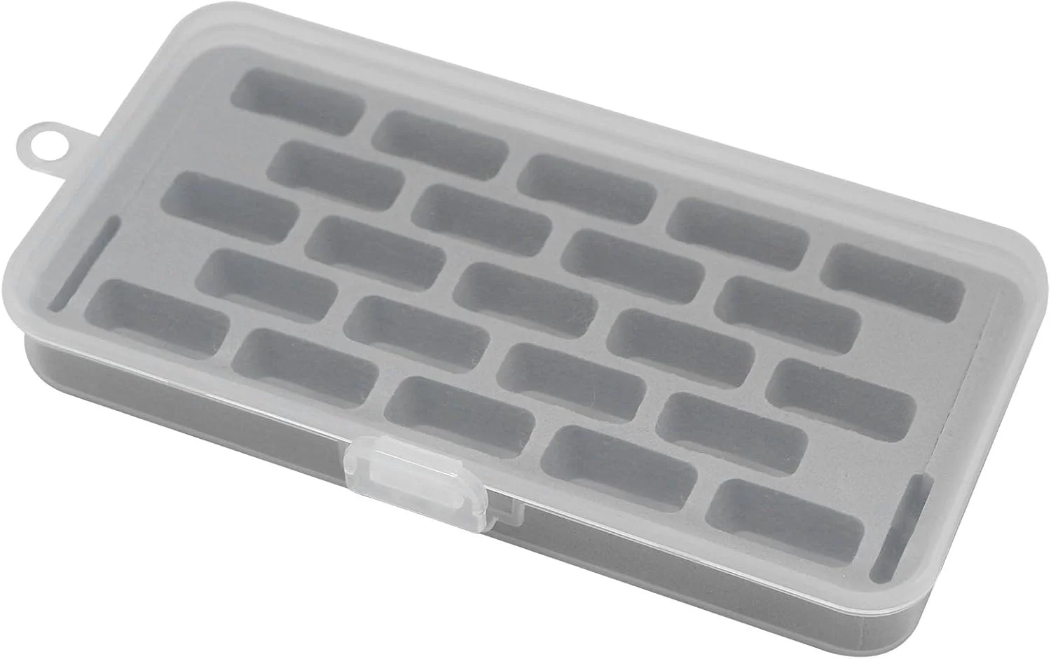 YEQIN Bobbin Case for Bernina New 7 and 8 Series Jumbo Bobbin Sewing Plastic Bobbin Storage Case and Saver Holds 23 Bobbins Box Organizer (Grey) YEQIN Bobbin Case for Bernina New 7 and 8 Series Jumbo Bobbin Sewing Plastic Bobbin Storage Case and Saver Holds 23 Bobbins Box Organizer (Grey)