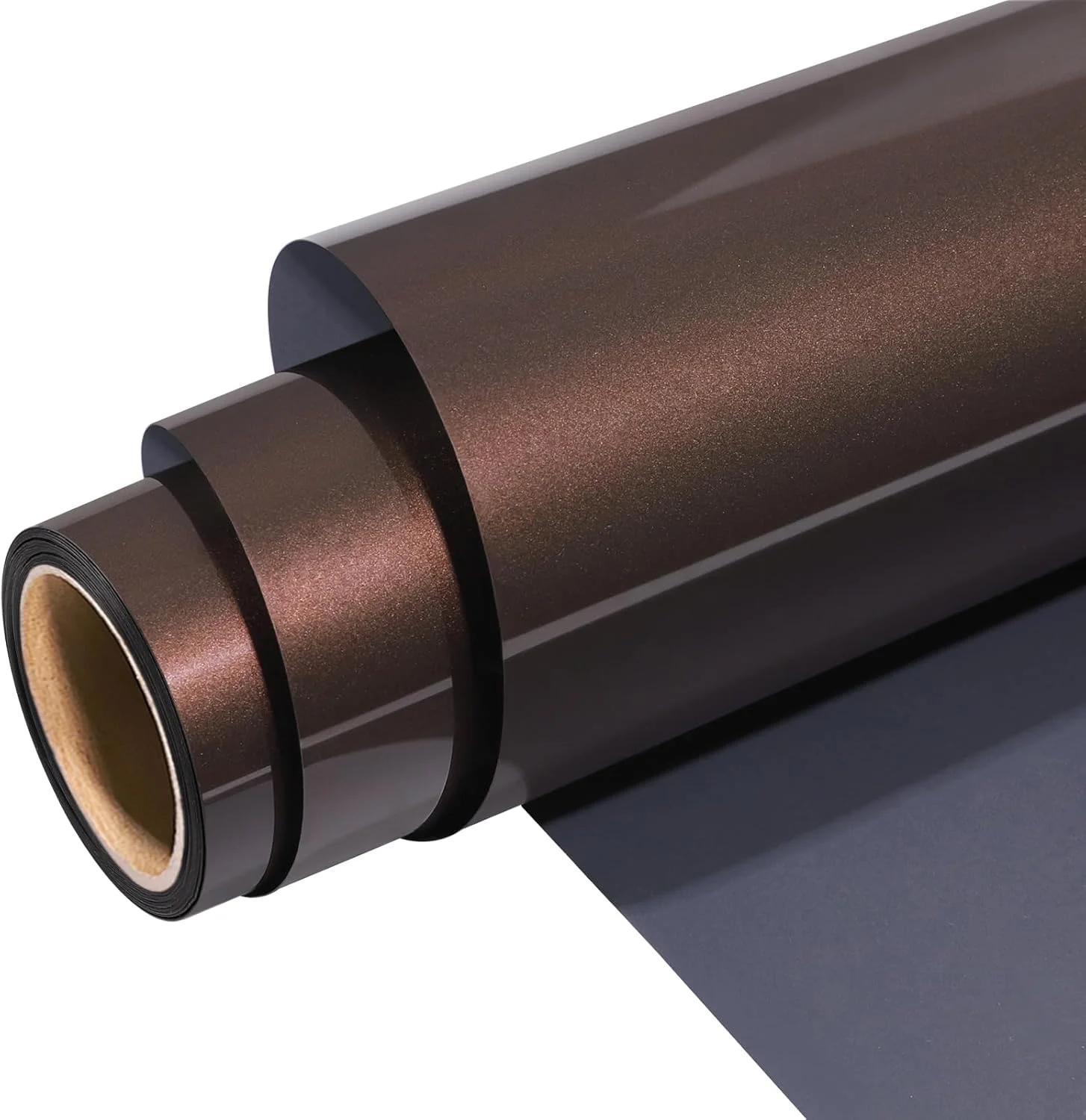 رول وینیل حرارتی WRAPXPERT مدل Mocha Brown ابعاد 12 اینچ در 5 فوت