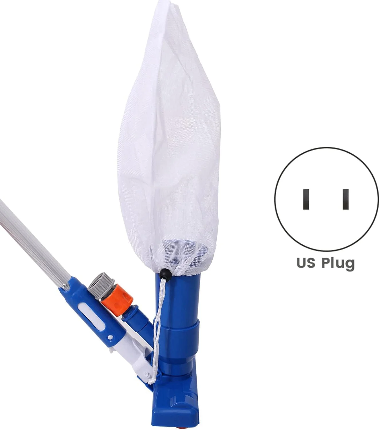 کیت جاروبرقی استخر برای فیلتر استخر مجموعه جاروبرقی استخر ابزار تمیز کننده استخر اسکیمر استاندارد ایالات متحده