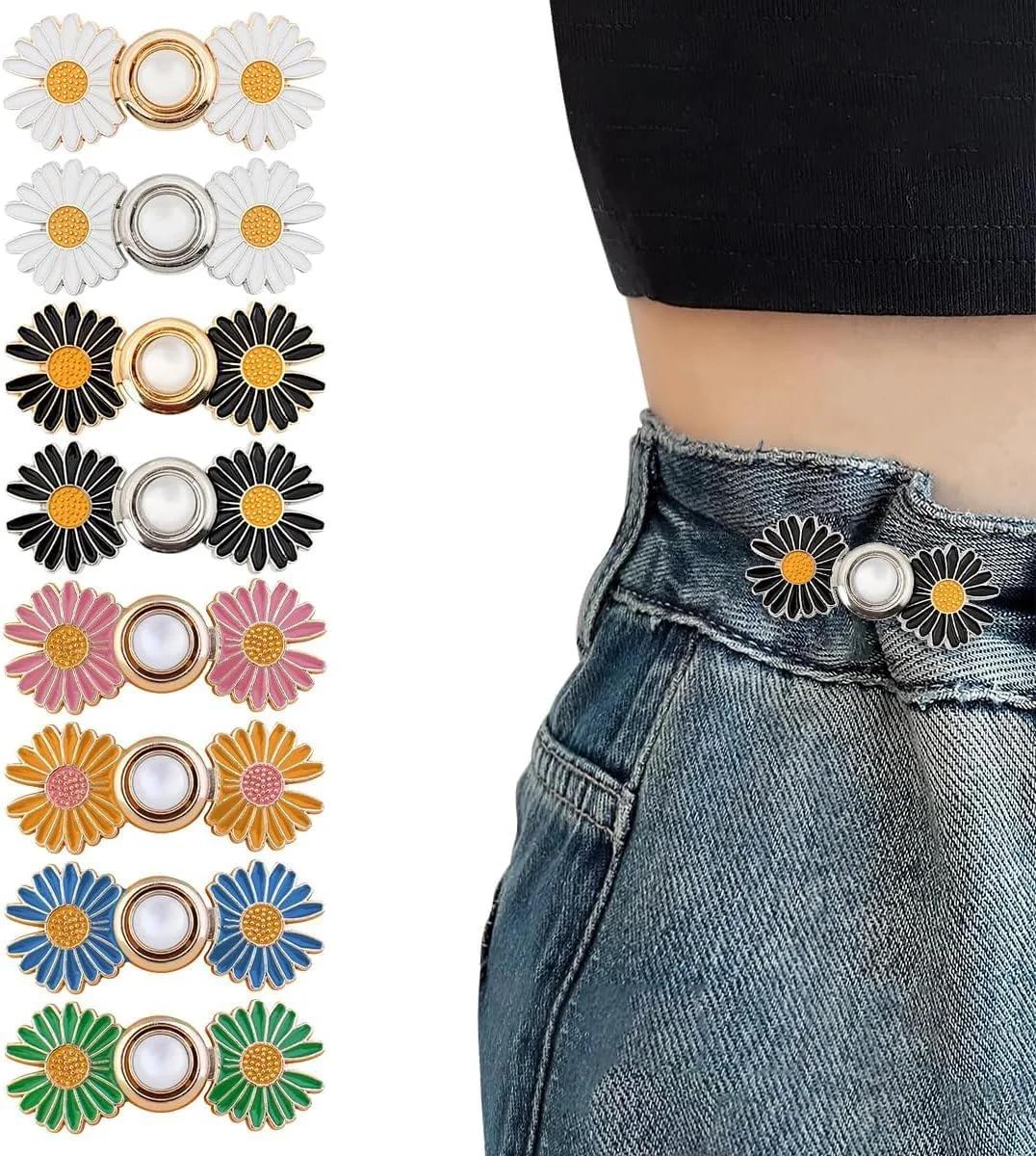 گیره تنظیم کمر شلوار مدل Butterfly مجموعه 8 عددی