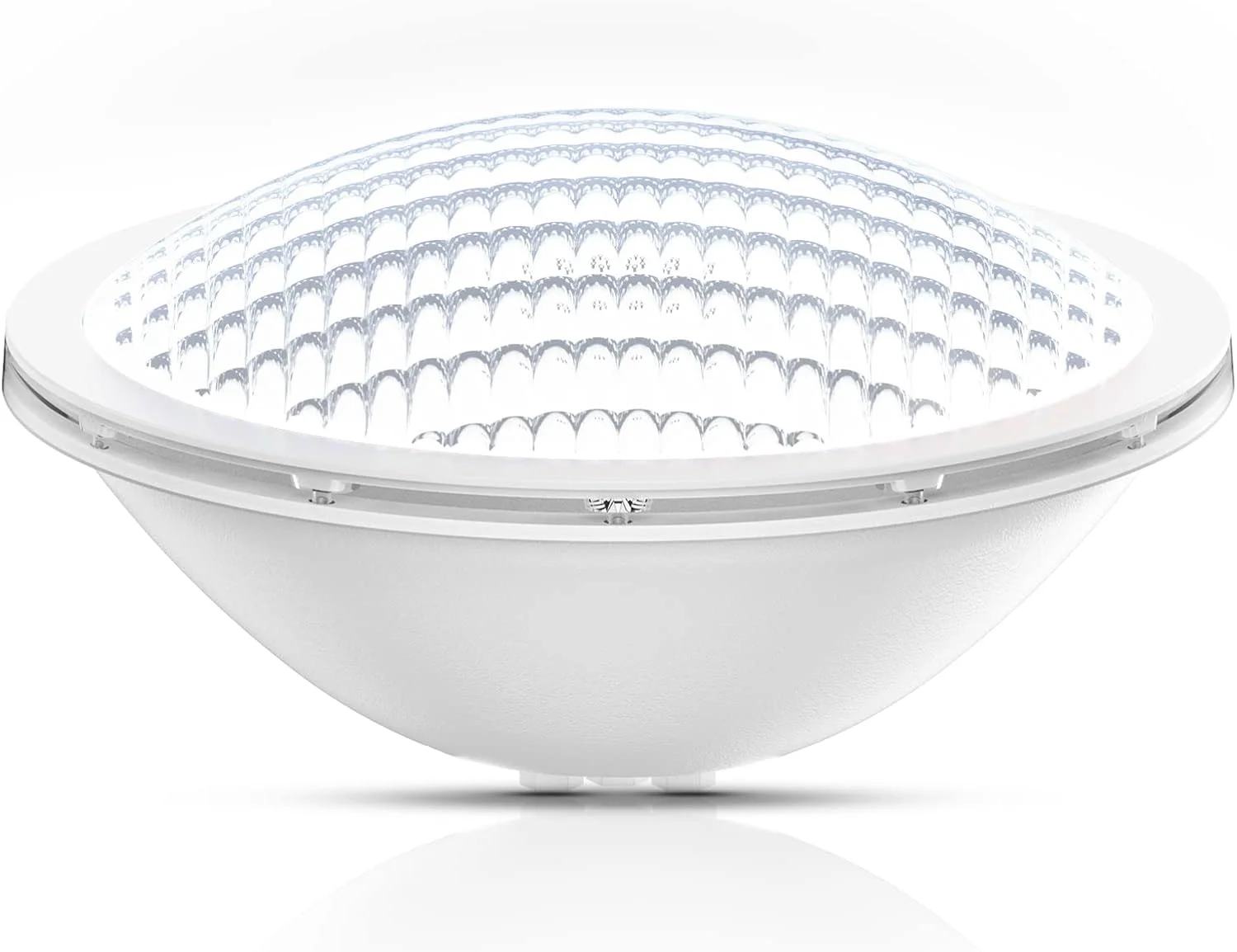 چراغ استخری ال ای دی ضد آب LyLmLe PAR56.18 W با استاندارد IP68، نور زیر آبی 12 ولت DC/AC، 6000 کلوین سفید یخی