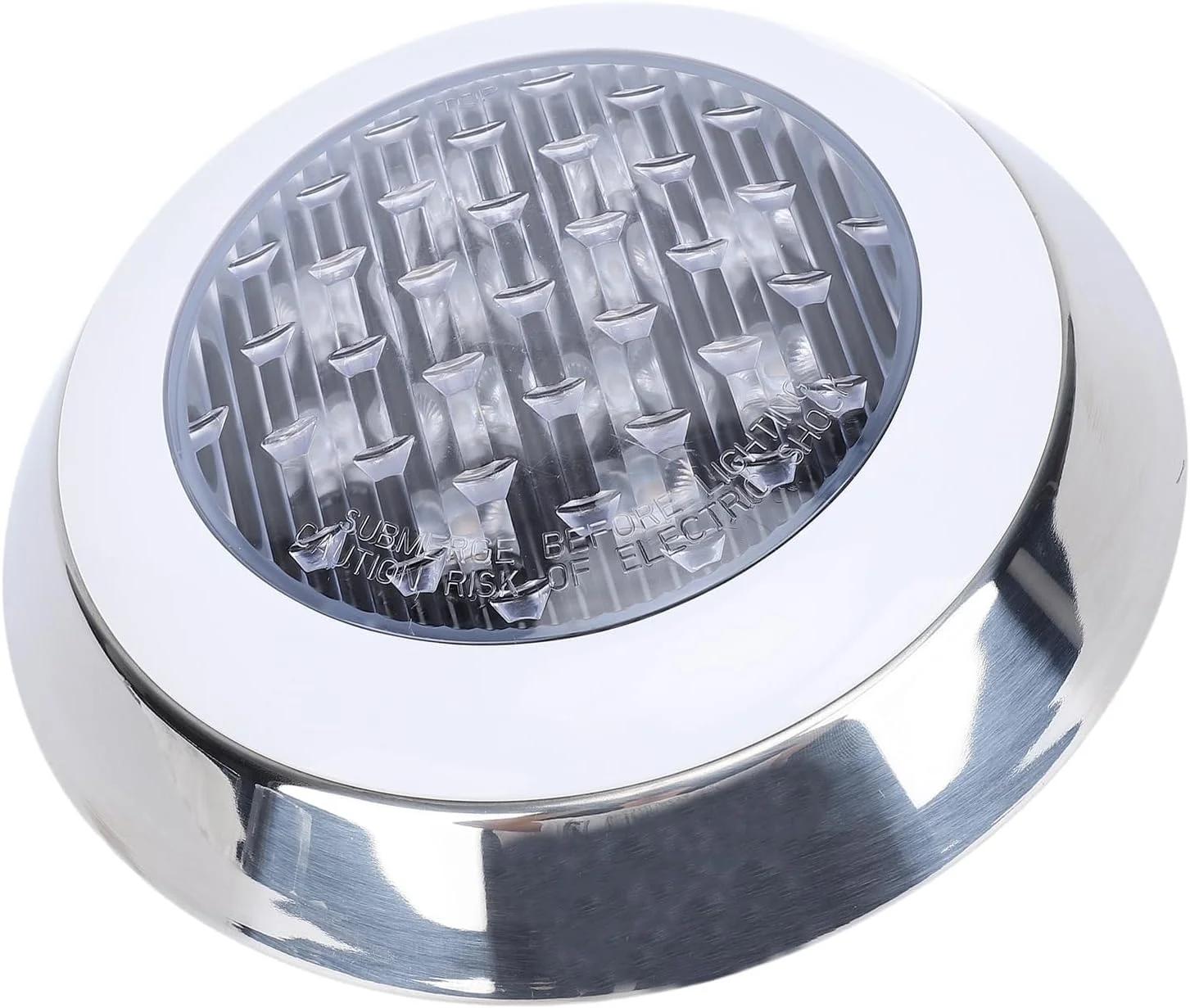چراغ های استخری غوطه ور Luocute، نور گرم 3000K ولتاژ پایین 12 وات 12 ولت چراغ های LED زیر آب، چراغ های زیر آب نصب شده روی دیوار با درجه ضد آب بالا، برای استخر شنا چراغ های استخری غوطه ور Luocute، نور گرم 3000K ولتاژ پایین 12 وات 12 ولت چراغ های LED زیر آب، چراغ های زیر آب نصب شده روی دیوار با درجه ضد آب بالا، برای استخر شنا
