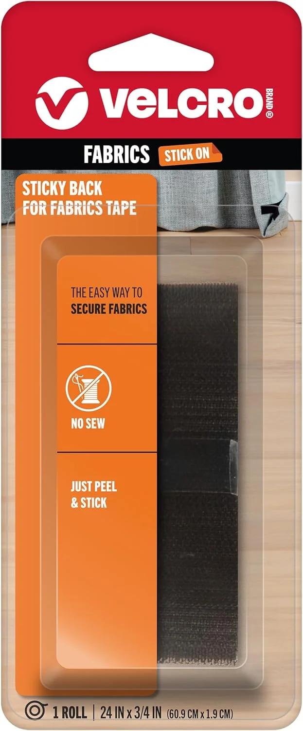 چسب پارچه Velcro مدل Sticky Back طول 60 سانتی‌متر